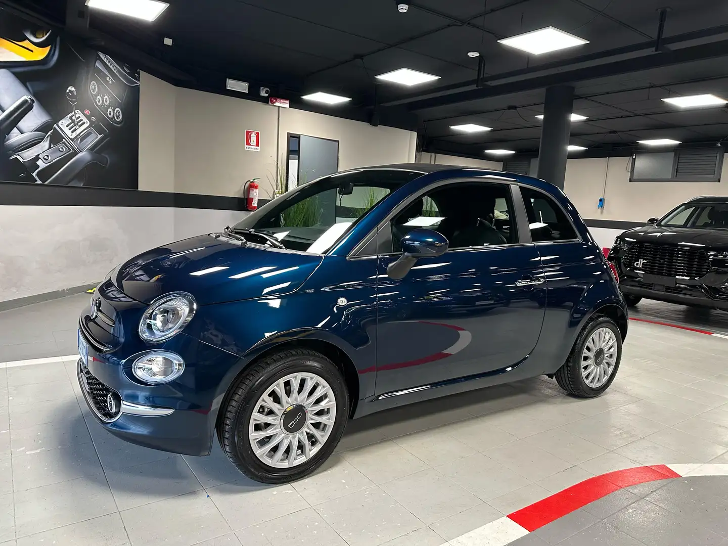 Fiat 500C 500C III 2015 1.0 hybrid Dolcevita 70cv Azul - 1