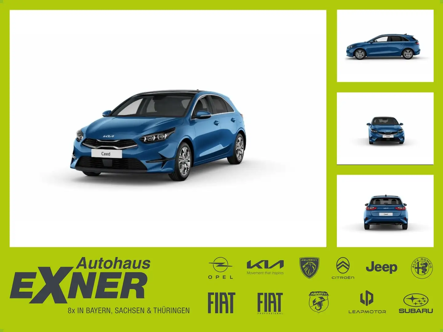 Kia Ceed / cee'd Ceed 1.0 T-GDi Vision Lenkrad- und Sitzheizung Blau - 1