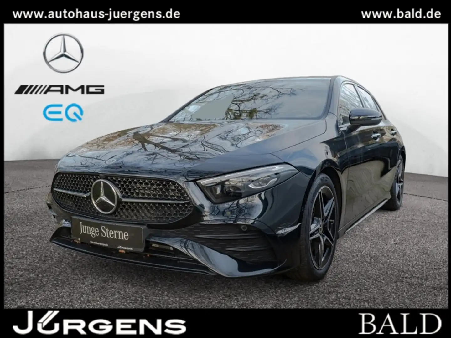 Mercedes-Benz A 220 d AMG-Sport/MLB/Cam/AHK/Night/Distr/Winter Schwarz - 1