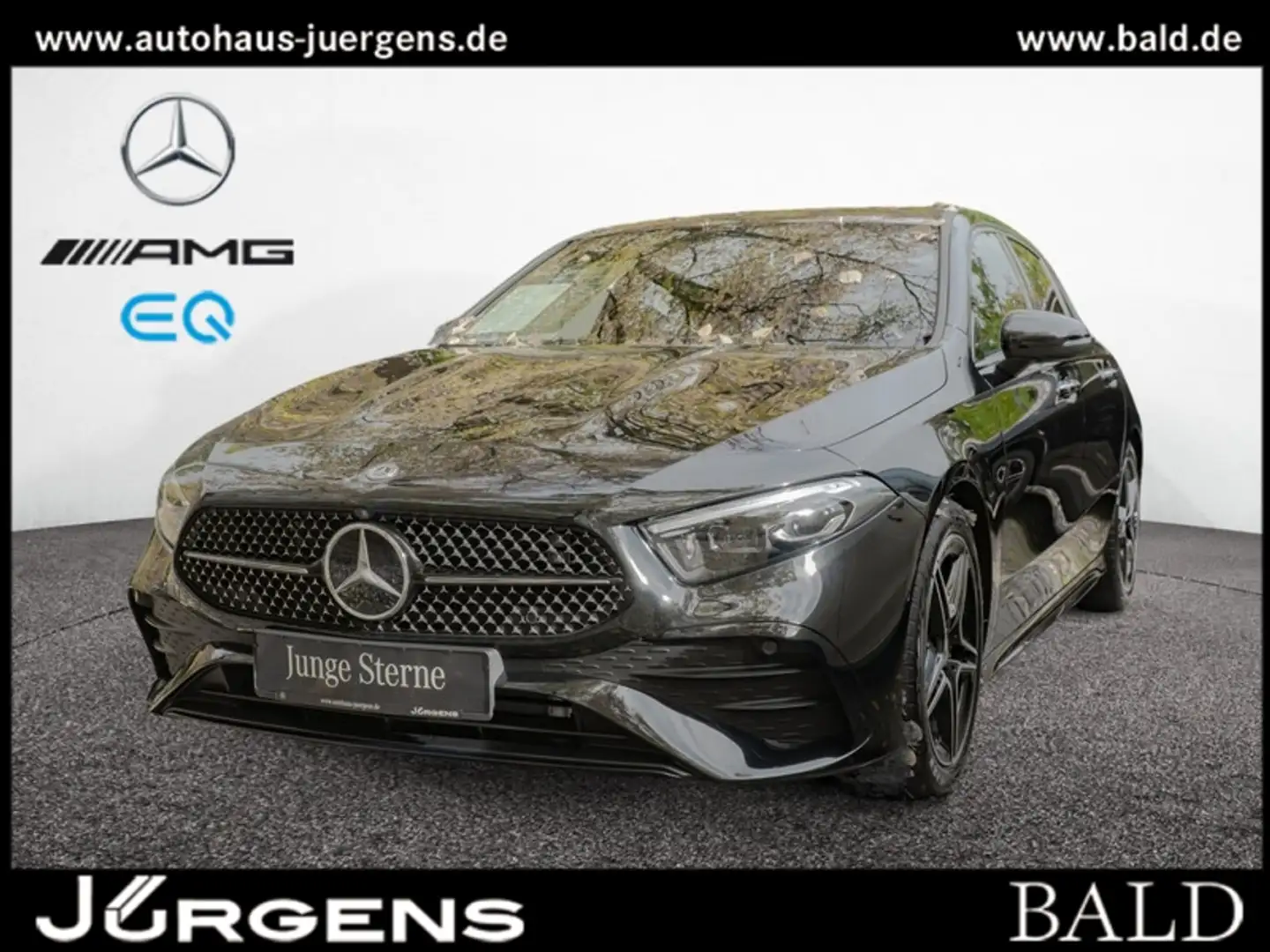 Mercedes-Benz A 220 d AMG-Sport/MLB/Cam/AHK/Night/Distr/Winter Negru - 1
