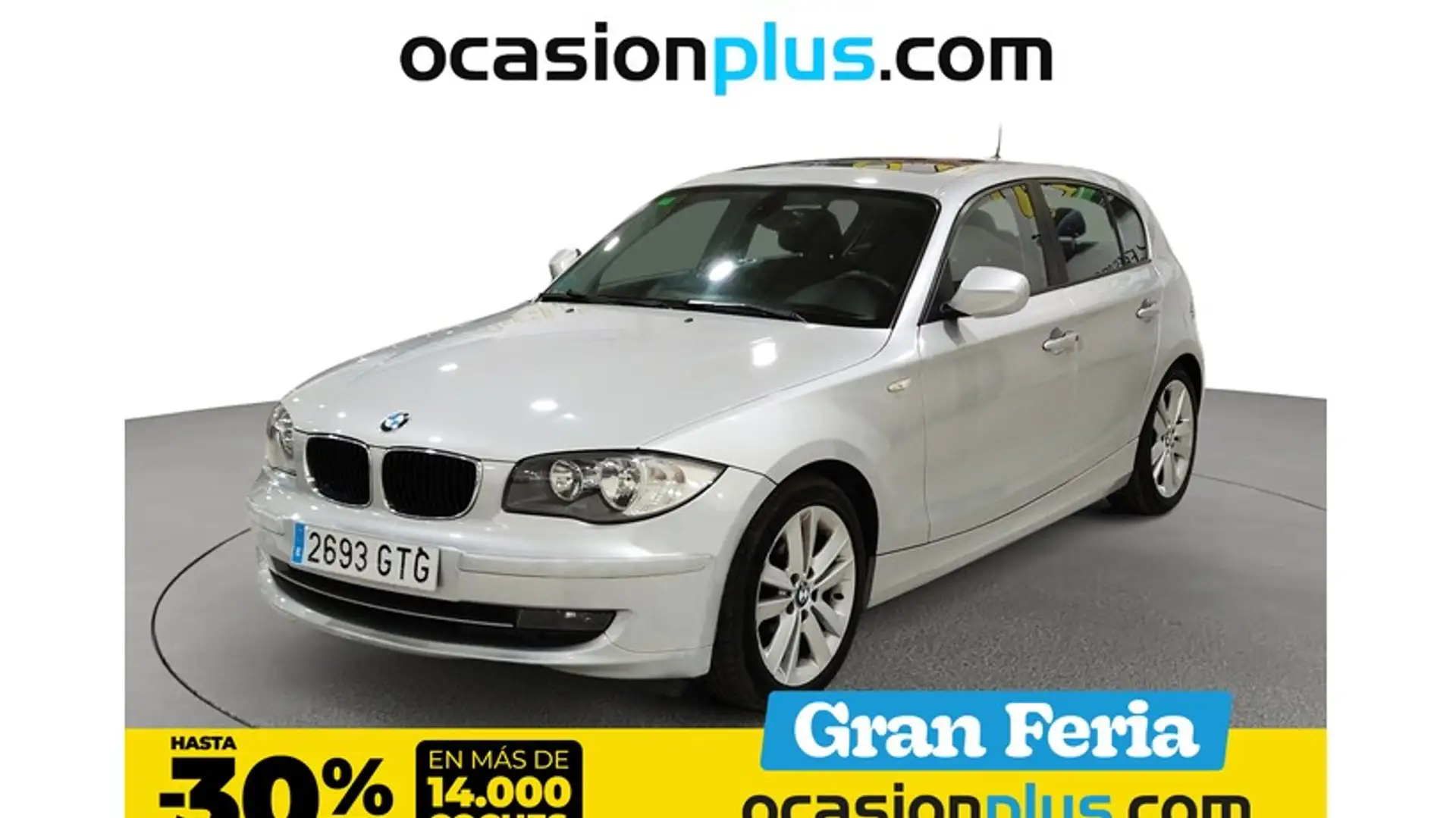 BMW 120 120iA Plateado - 1