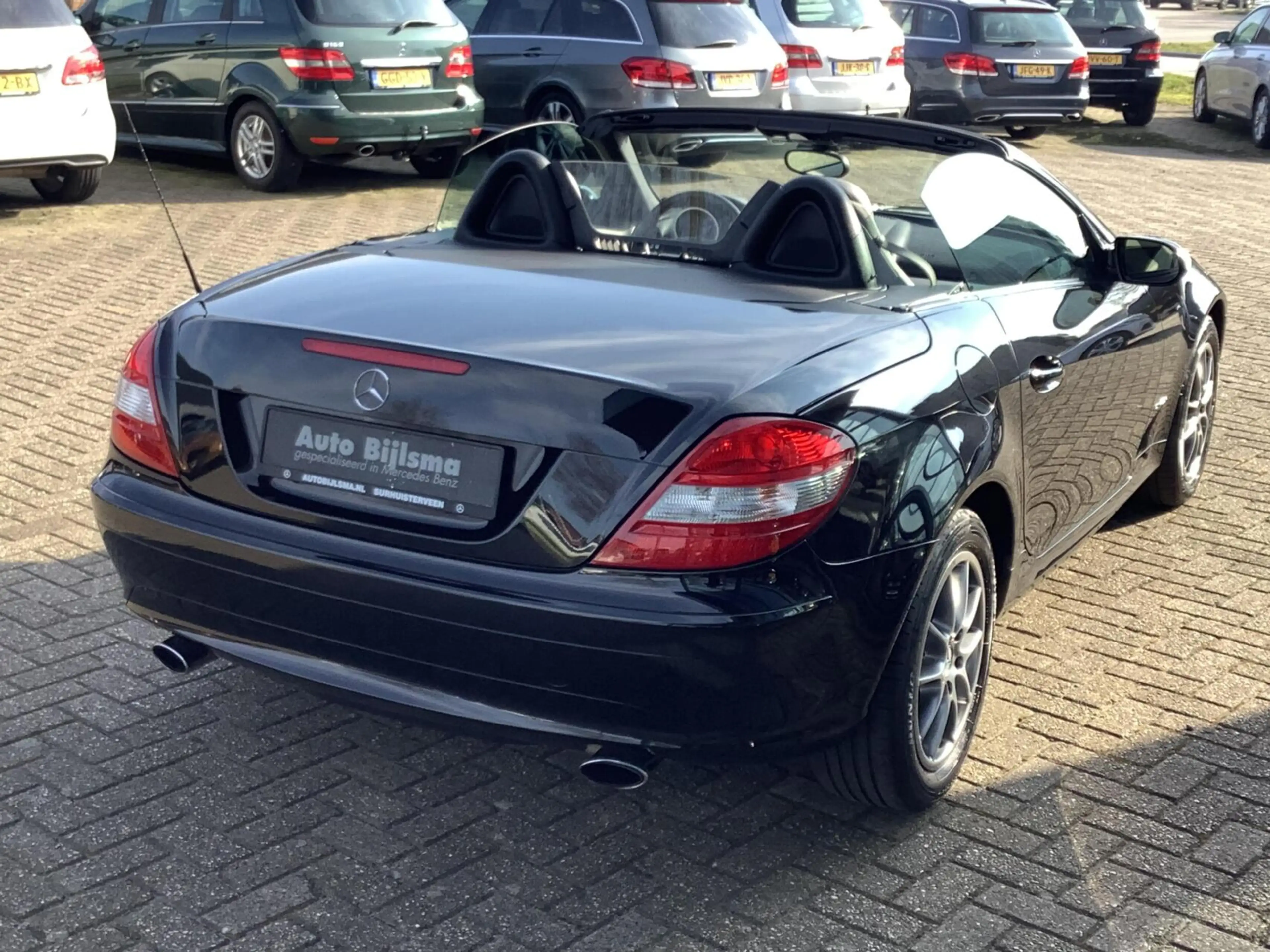 Mercedes-Benz SLK 200 K. Automaat, airco, lederen bekleding, — photo 15