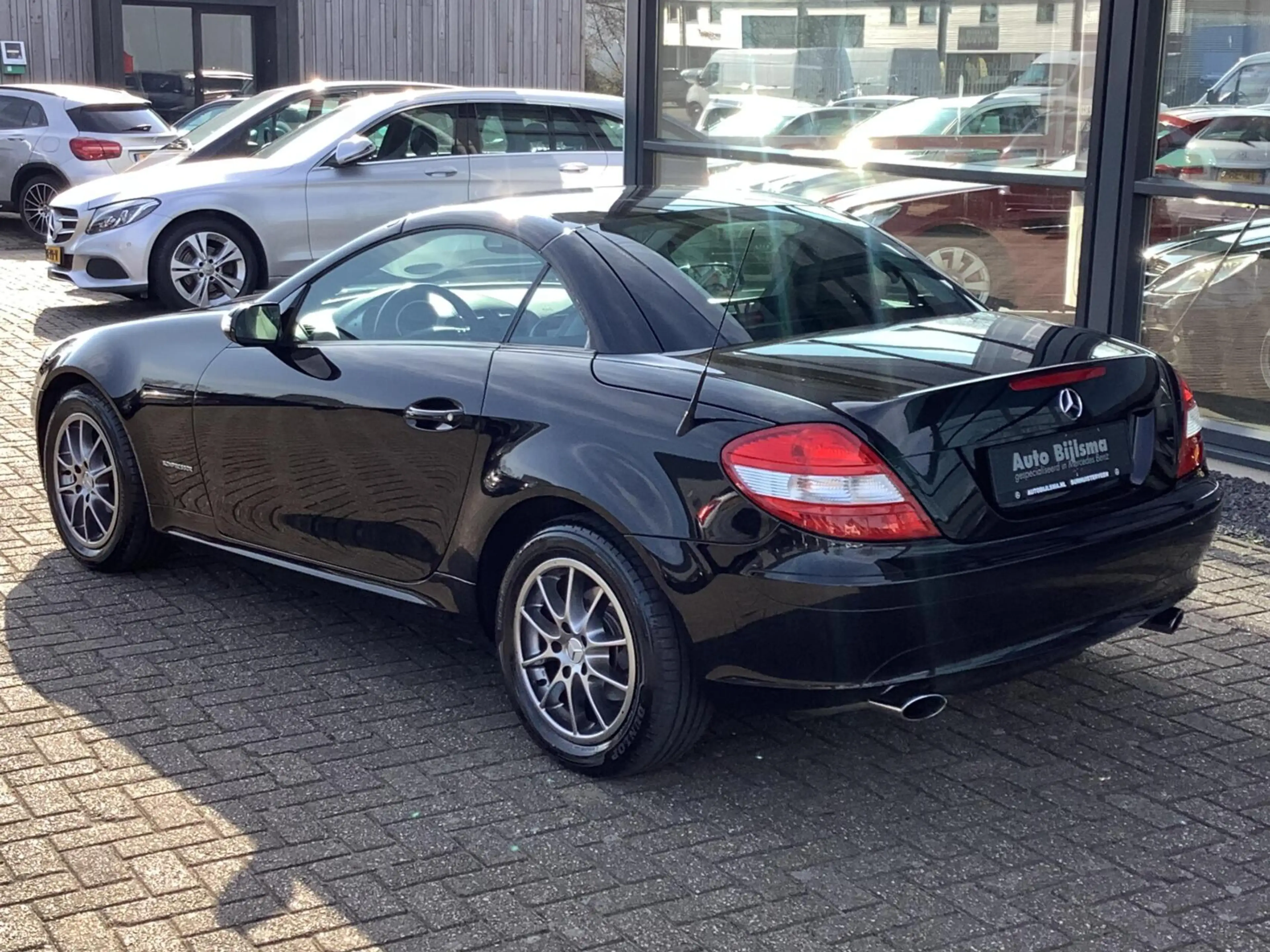 Mercedes-Benz SLK 200 K. Automaat, airco, lederen bekleding, — photo 4