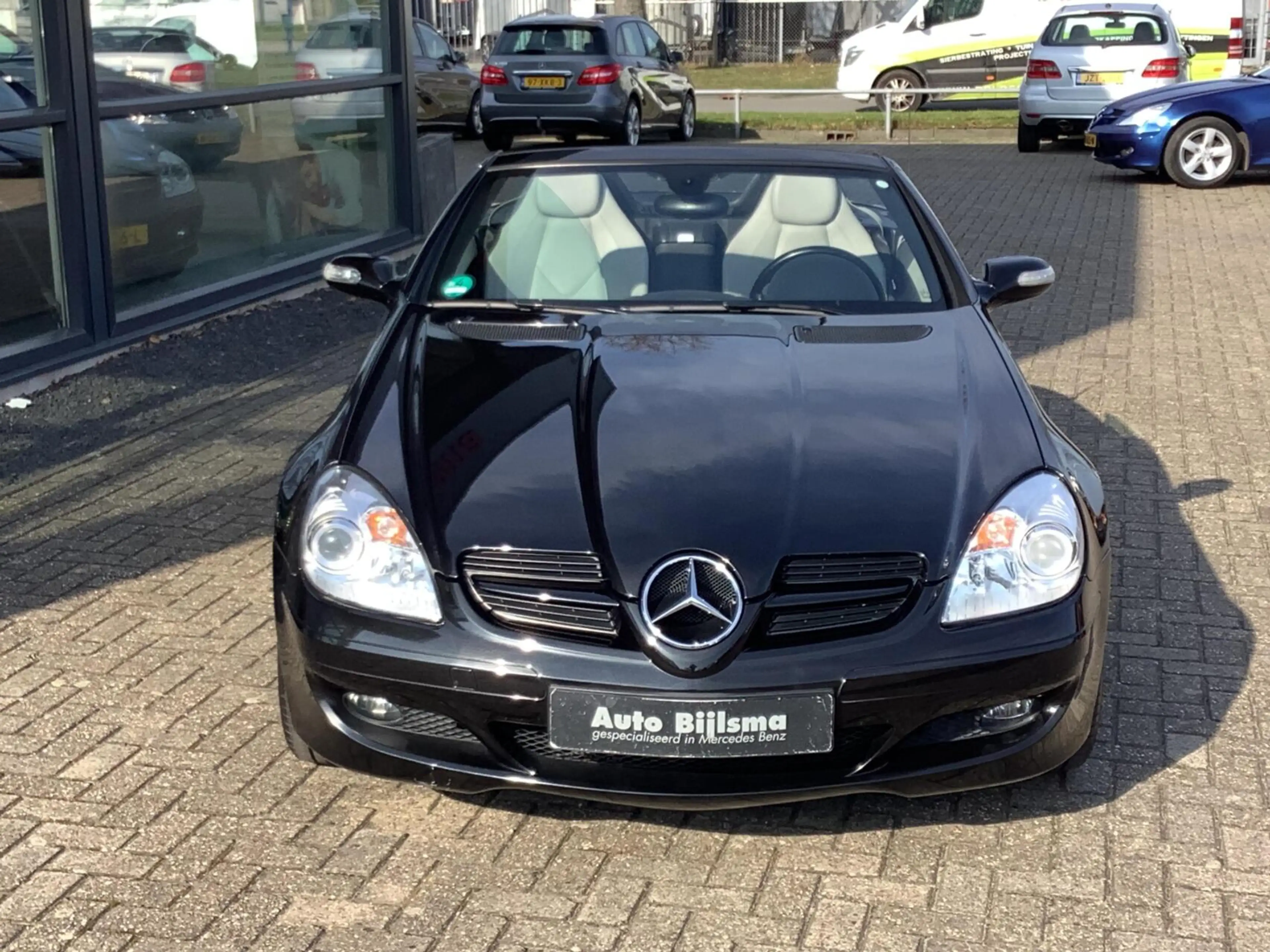 Mercedes-Benz SLK 200 K. Automaat, airco, lederen bekleding, — photo 9