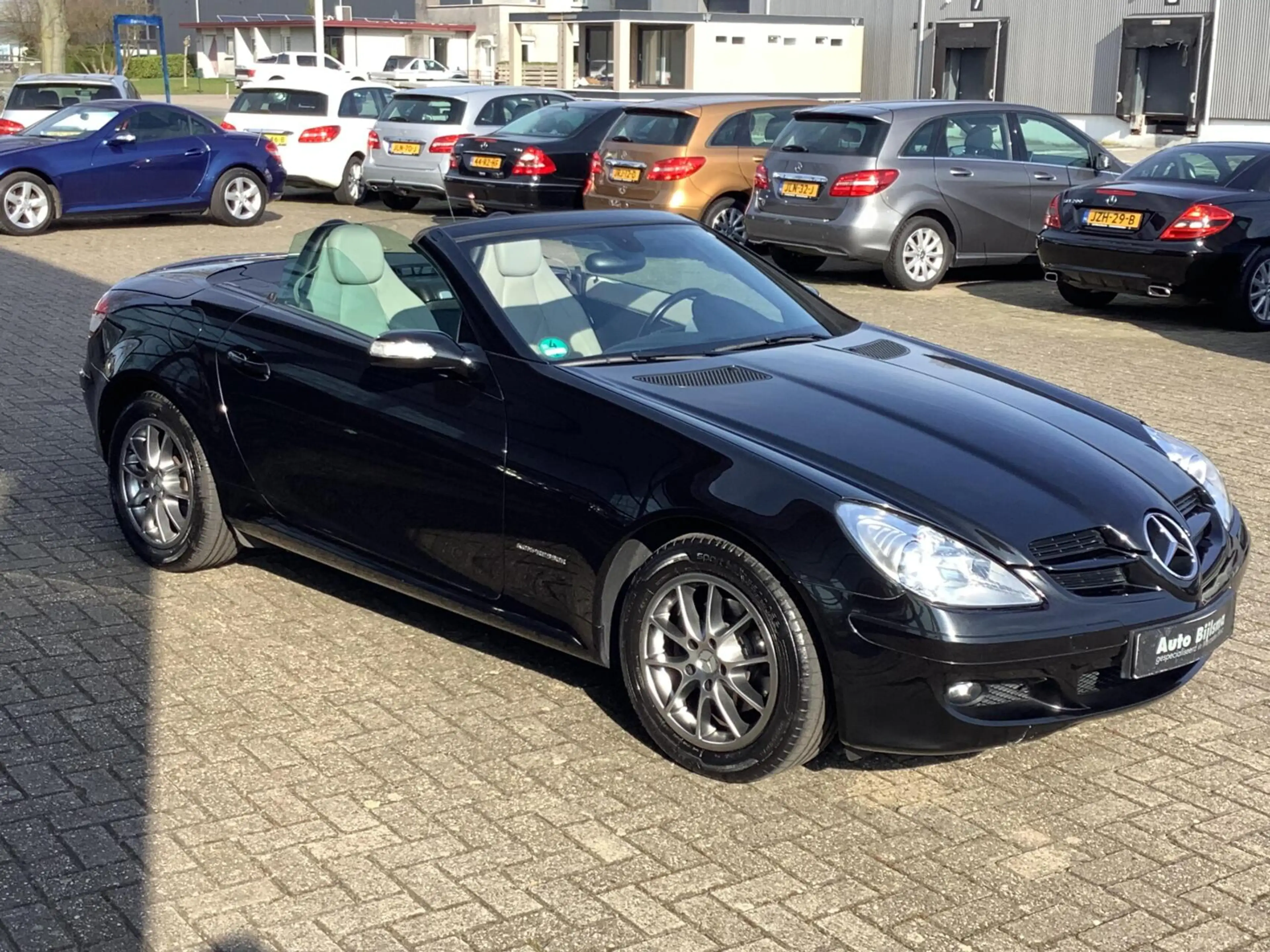 Mercedes-Benz SLK 200 K. Automaat, airco, lederen bekleding, — photo 6
