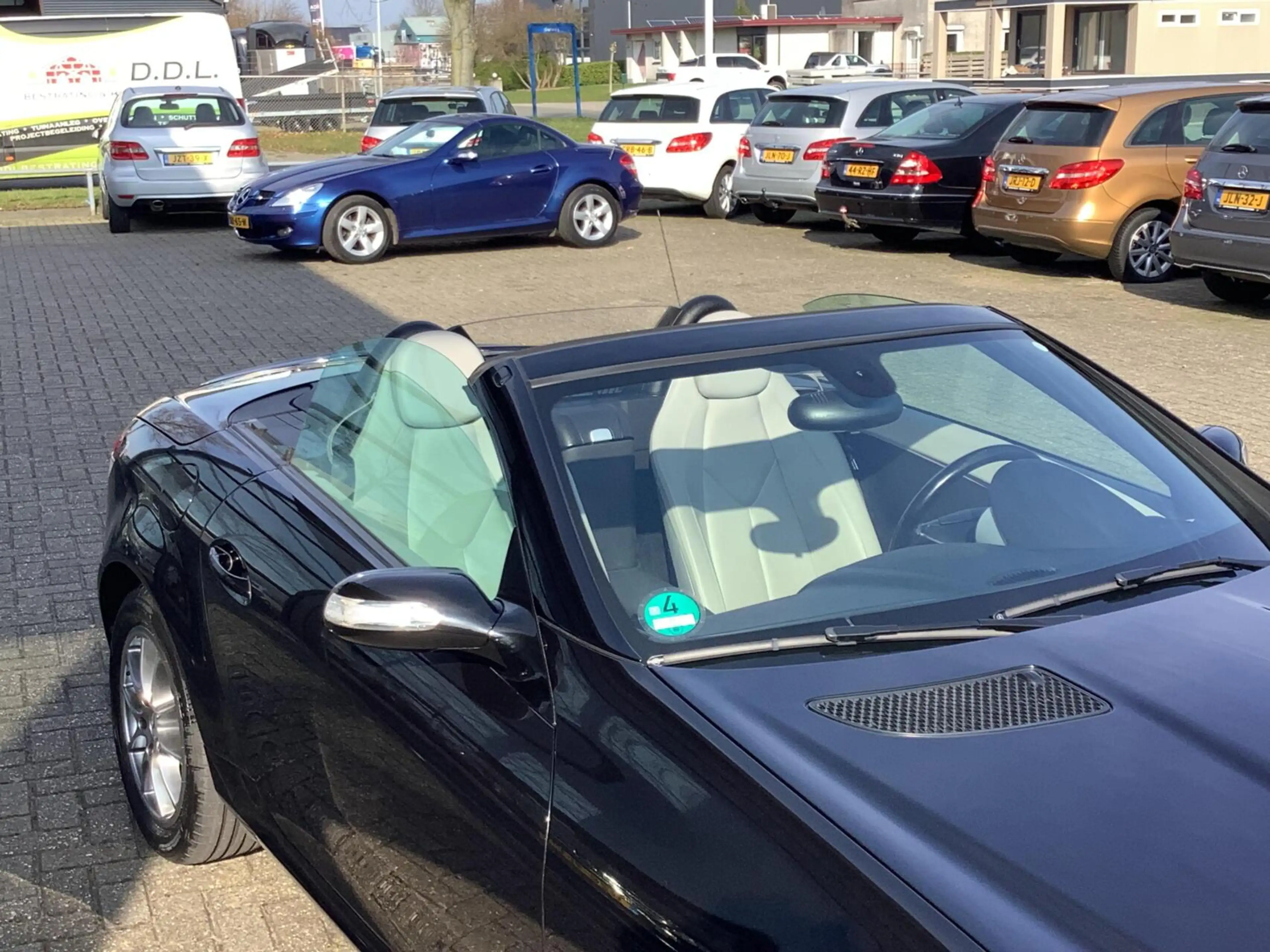 Mercedes-Benz SLK 200 K. Automaat, airco, lederen bekleding, — photo 8
