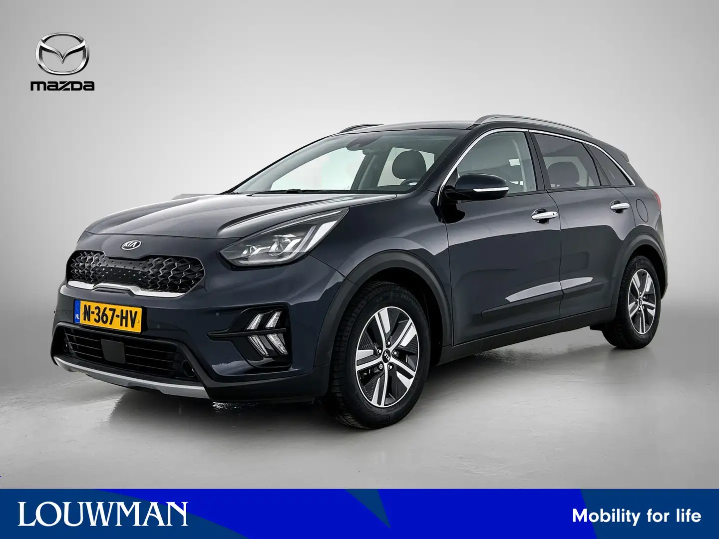 Kia Niro 1.6 GDi Hybrid DynamicPlusLine Trekhaak | Leder in Bleu - 1
