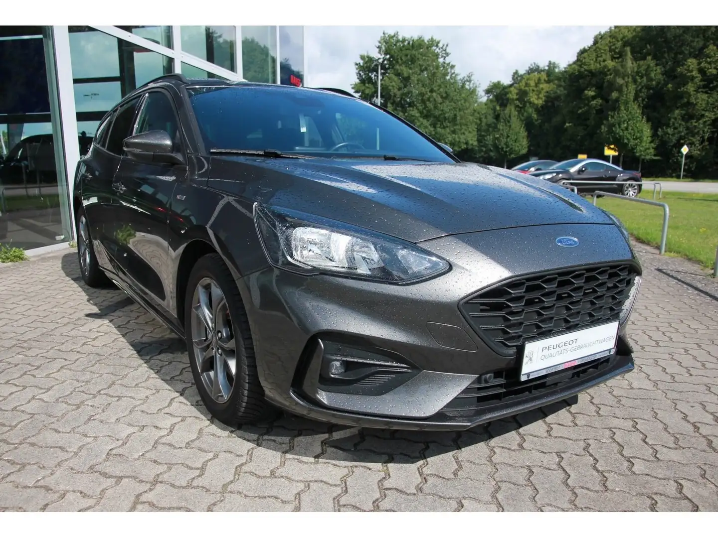 Ford Focus Turnier EcoBoost ST-Line EPHv+h Navi SHZ Gris - 2