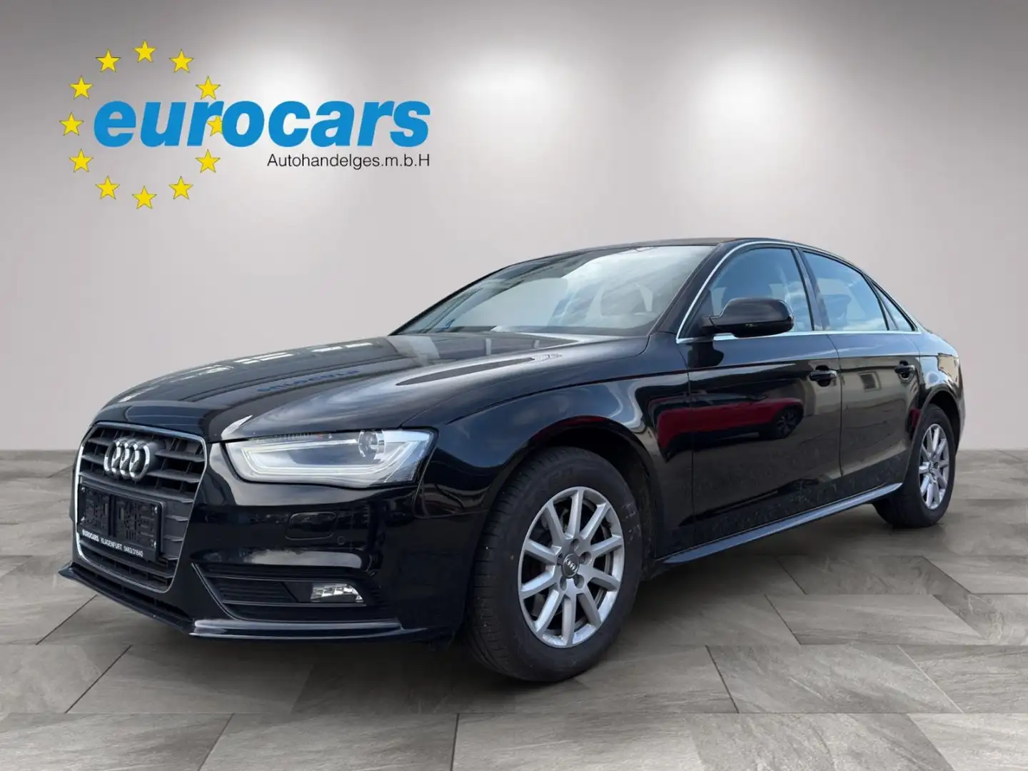 Audi A4 2,0 TDI Schwarz - 1
