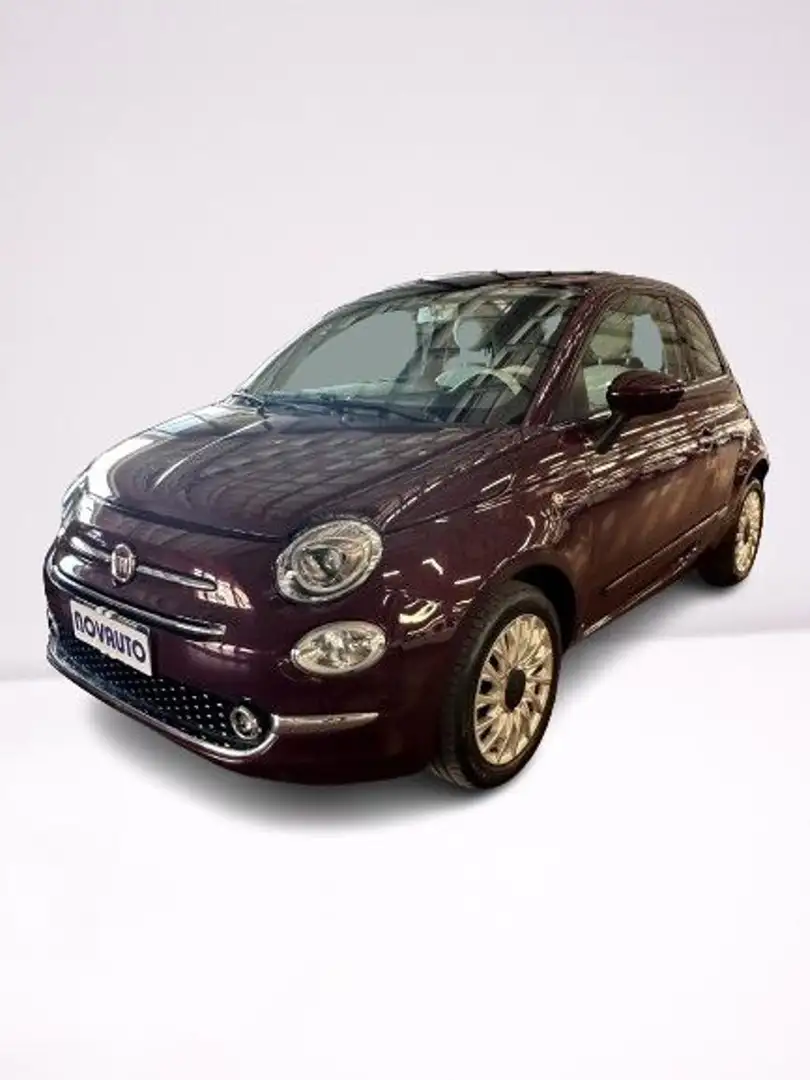 Fiat 500 1.2 Lounge Rosso - 1