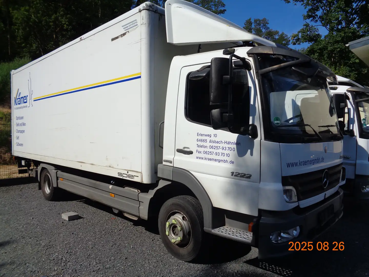 Mercedes-Benz Atego 1222 Blanc - 1