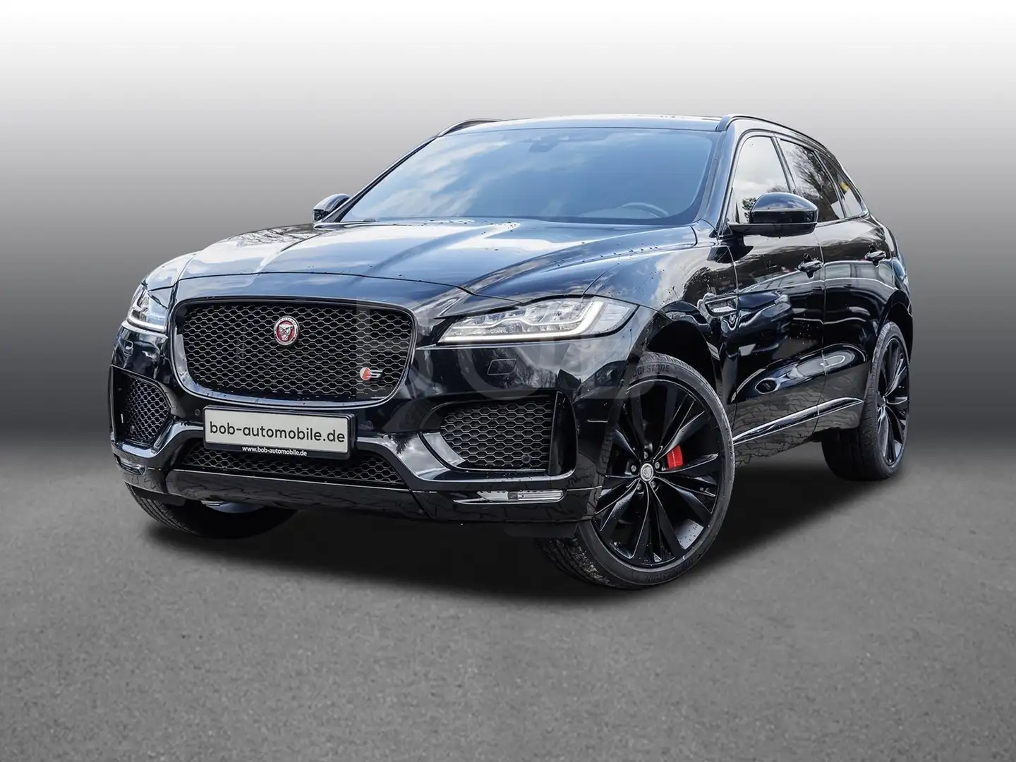 Jaguar F-Pace 30d S AWD SD NAVI SHZ AHK PDC KLIMA BT ZV Schwarz - 1