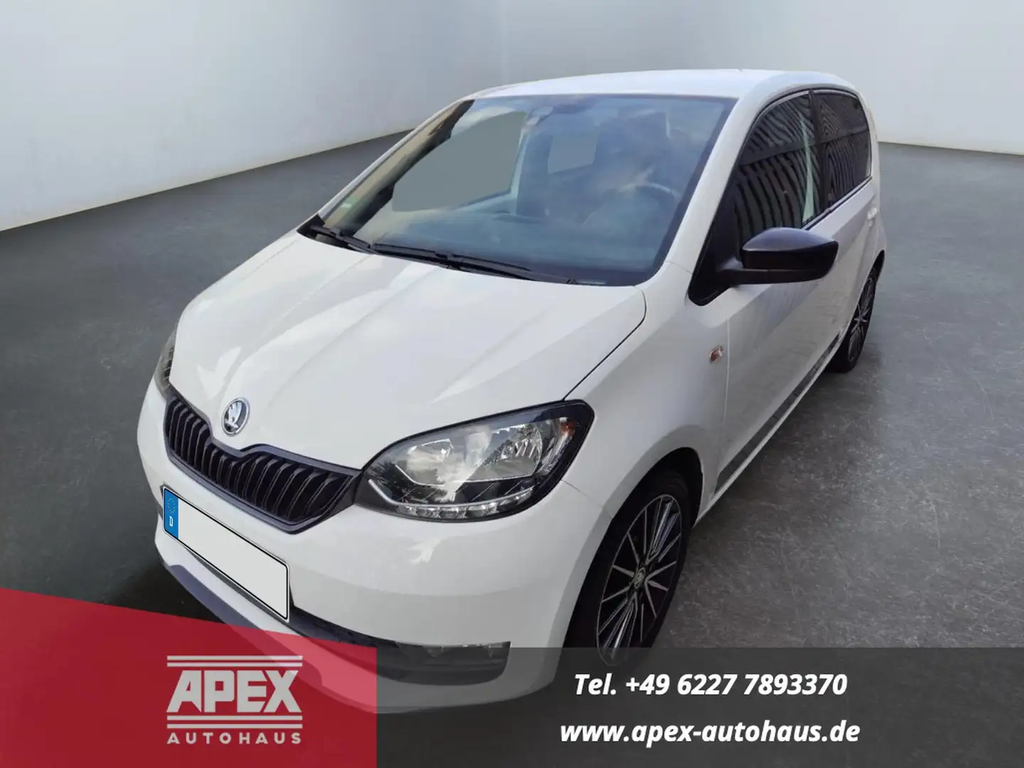 Skoda Citigo 1.0 Monte Carlo DSG PDC PANO 44 kW (60 PS), Aut... Blanc - 1