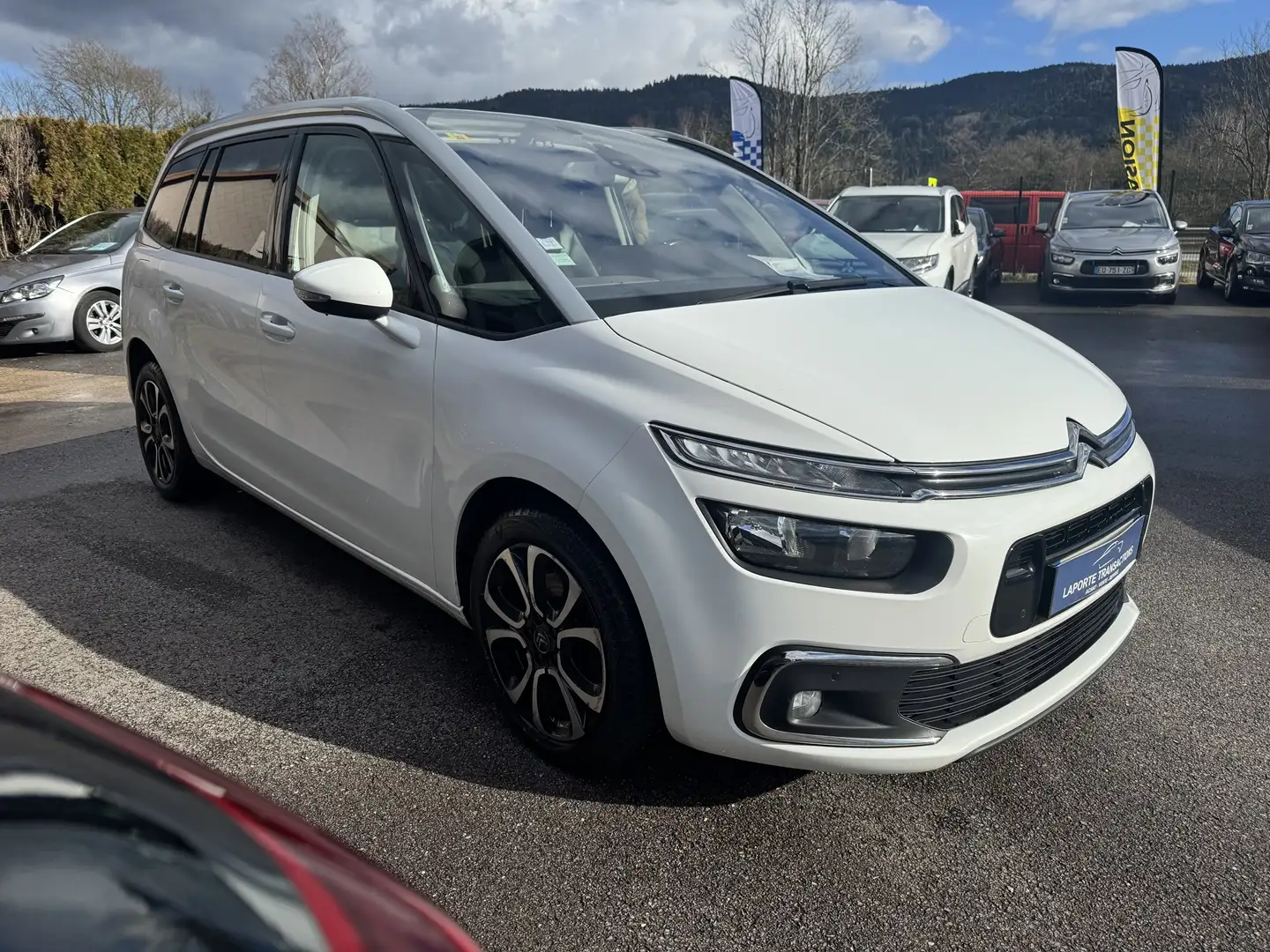Citroen Grand C4 SpaceTourer BLUEHDI 160CH S\u0026S BUSINESS + EAT8 E6.D-TEMP Blanc - 2