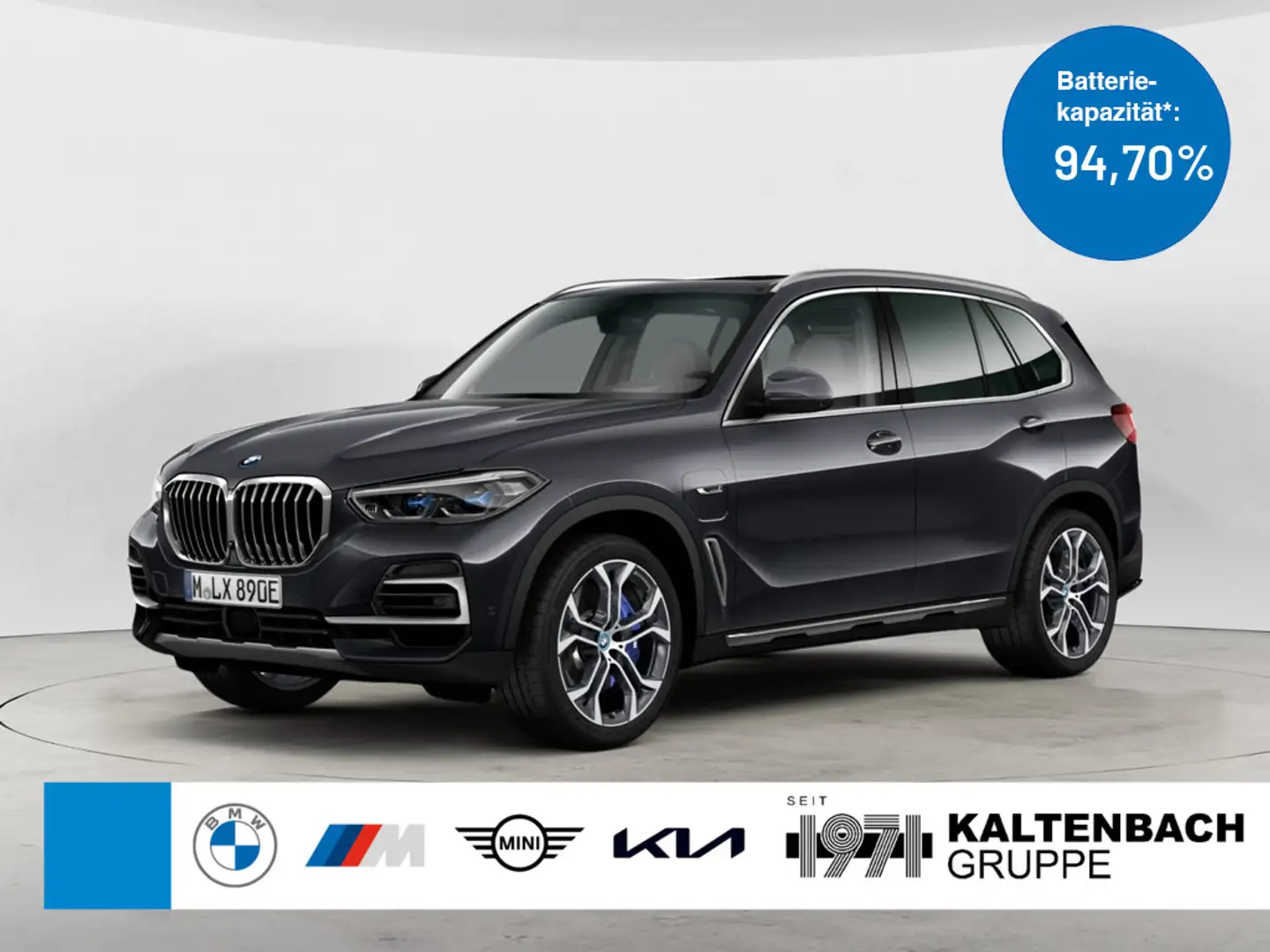 BMW X5 xDrive45e xLine PANO AHK HUD 360° LASER Gris - 1