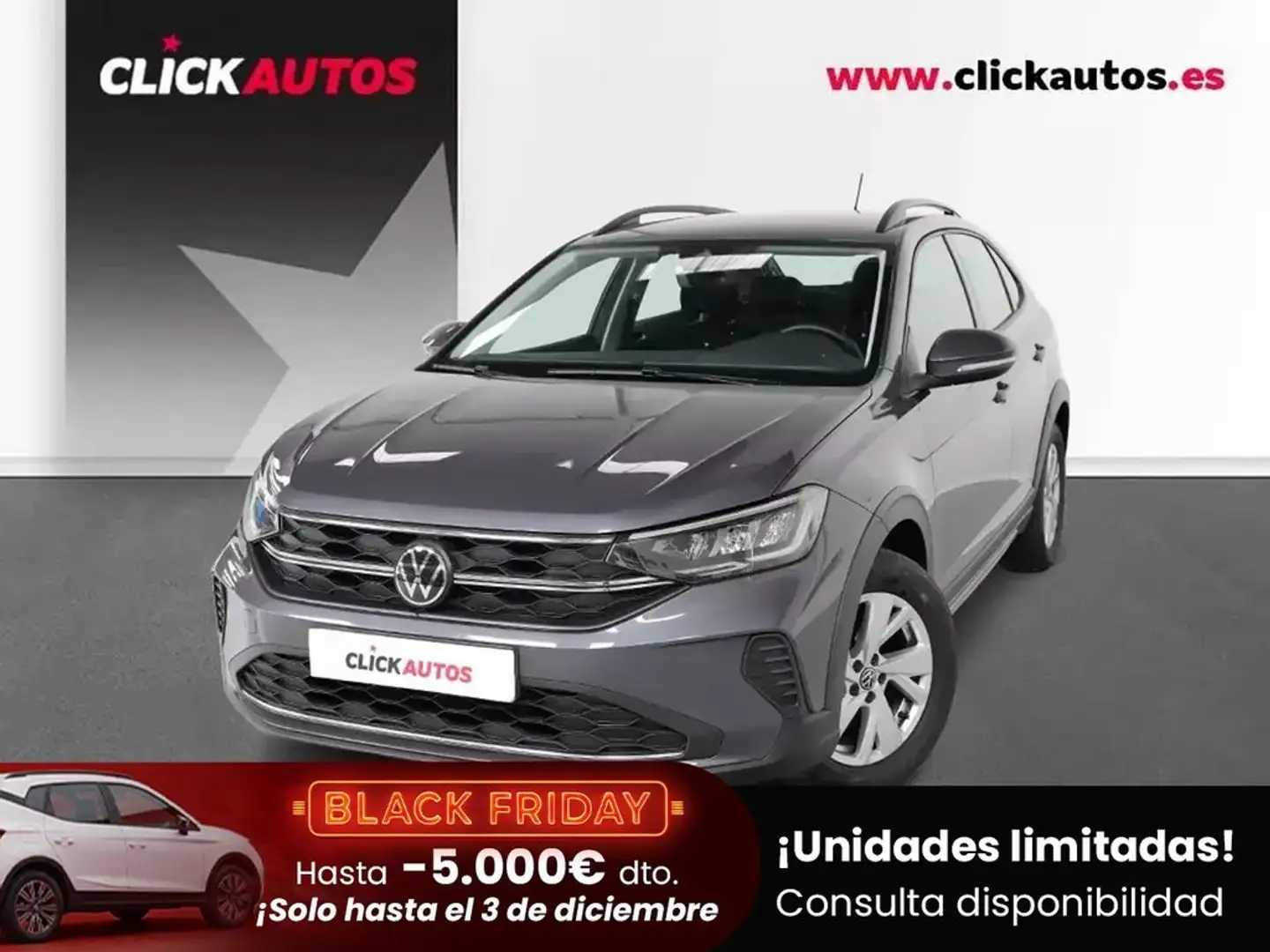 Volkswagen Taigo 1.0 TSI 95CV Connect Gris - 1