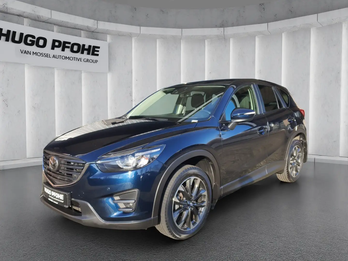 Mazda CX-5 Sports-Line 2.2 SKYA.D. 4x4 Aut. | LED | AHK | ACC Bleu - 1