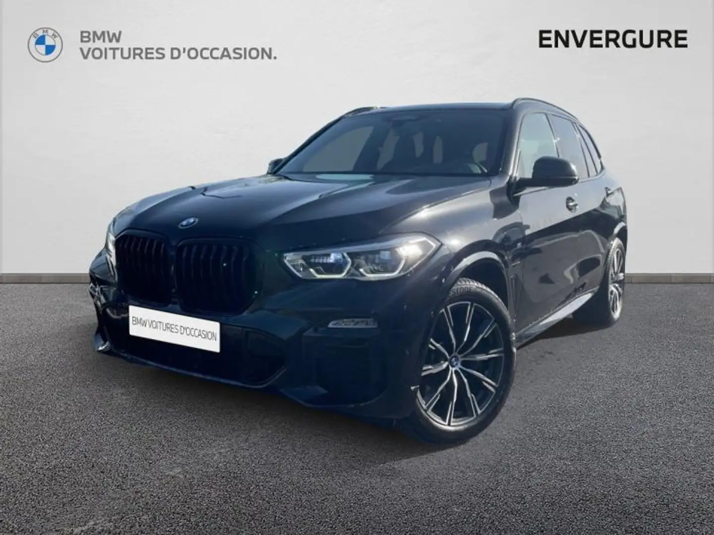 BMW X5 xDrive45e 394ch M Sport 17cv Noir - 1