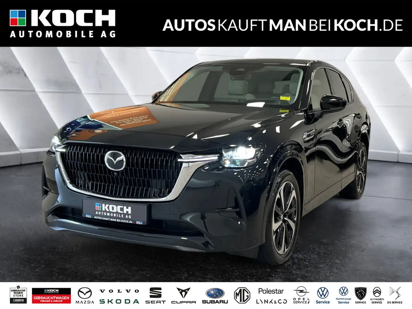 Mazda CX-60 e-SKYACTIV PHEV TAKUMI PANO 360 KAMERA BOS Schwarz - 1