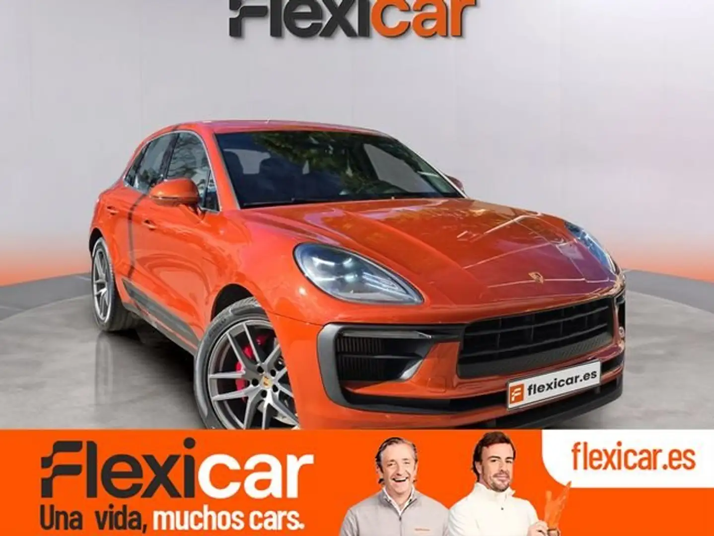 Porsche Macan S Aut. Naranja - 1