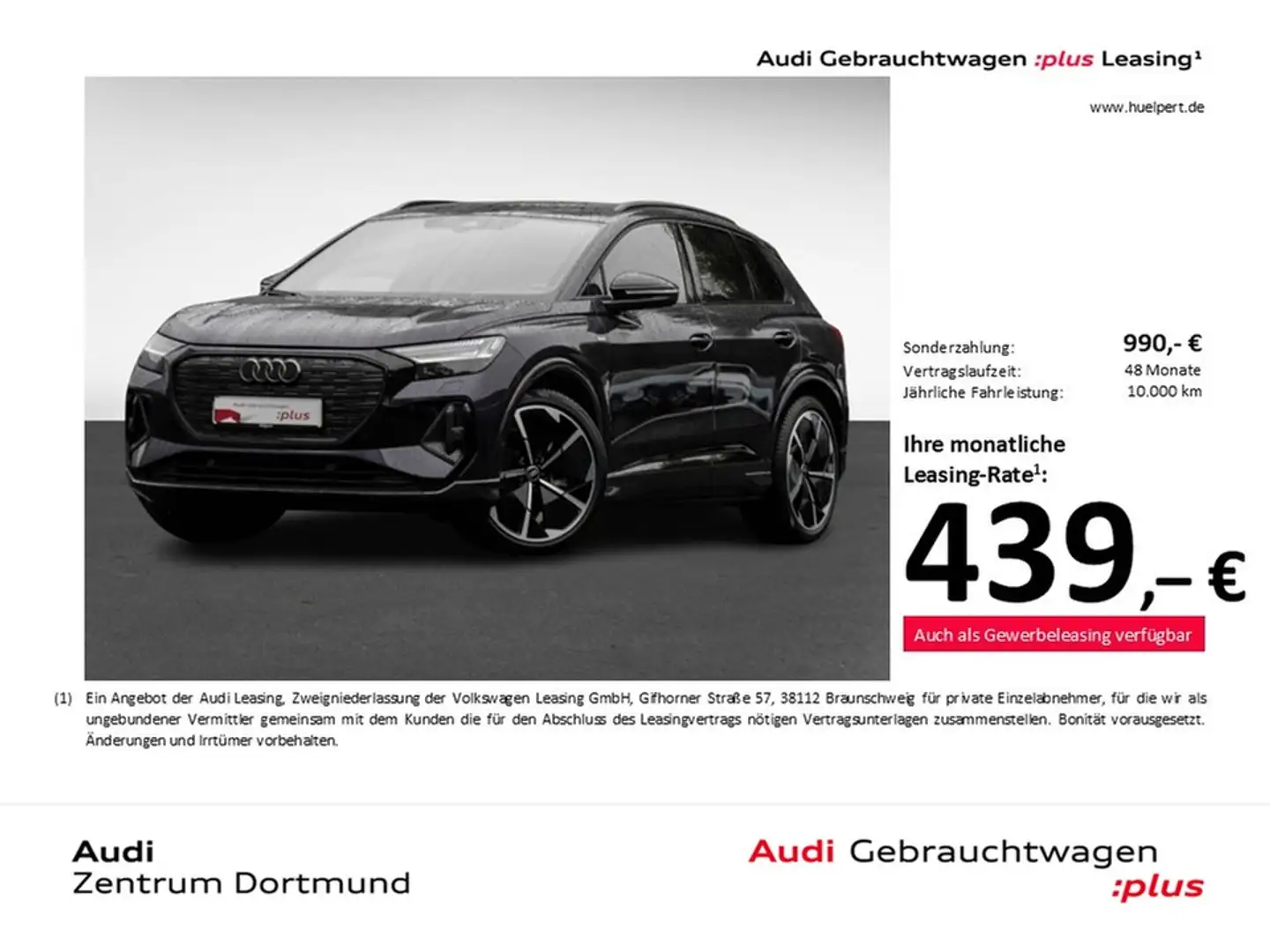 Audi Q4 e-tron 55 quattro S LINE AHK 360°CAM ACC LM21 Violett - 1