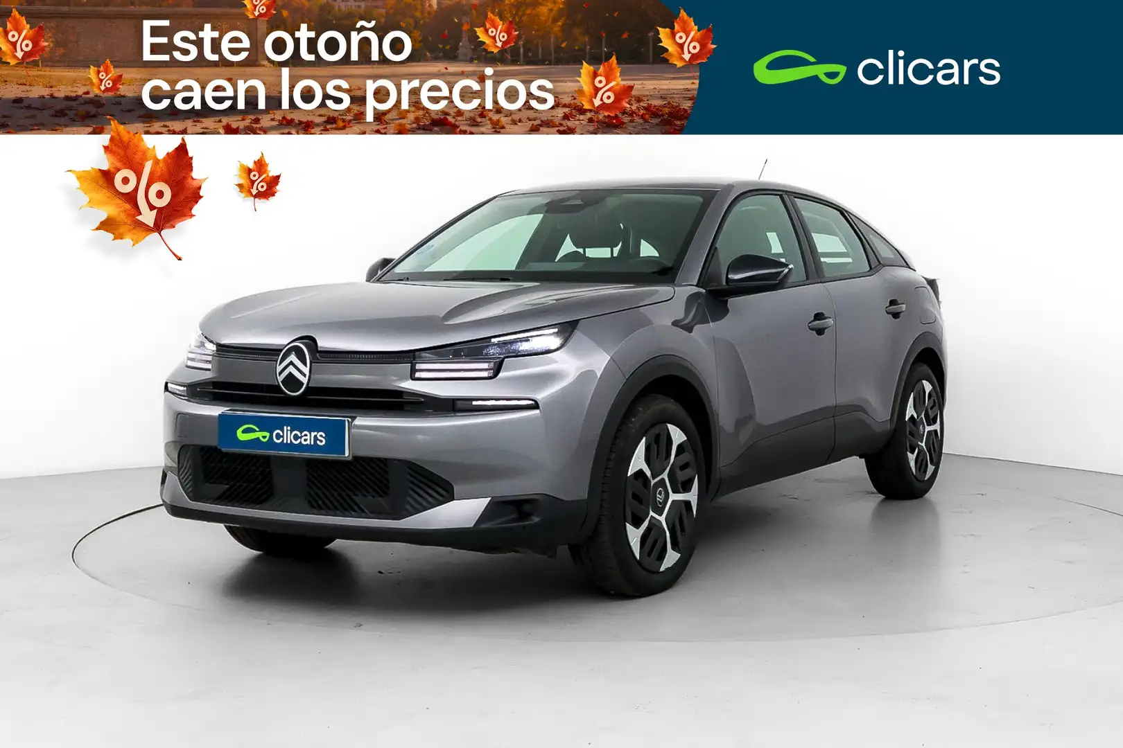 Citroen C4 Hybrid Plus eDSC6 136 Gris - 1