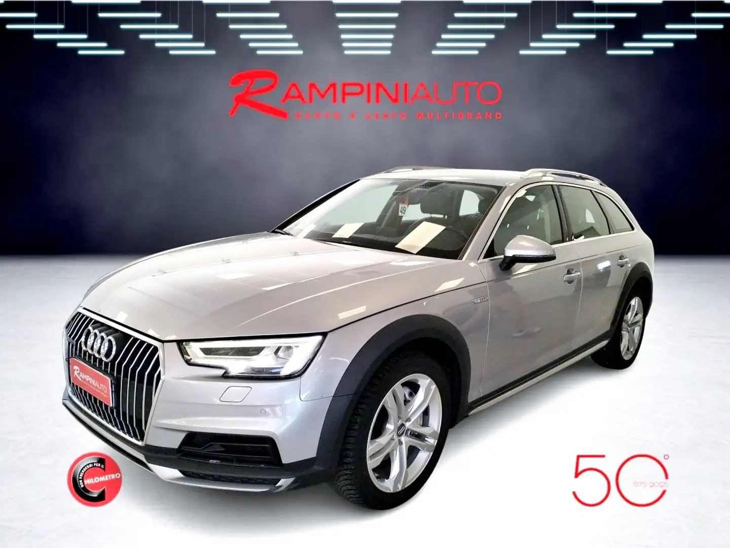 Audi A4 allroad allroad 2.0 TDI 190 CV Quattro Pronta Consegna Argento - 2