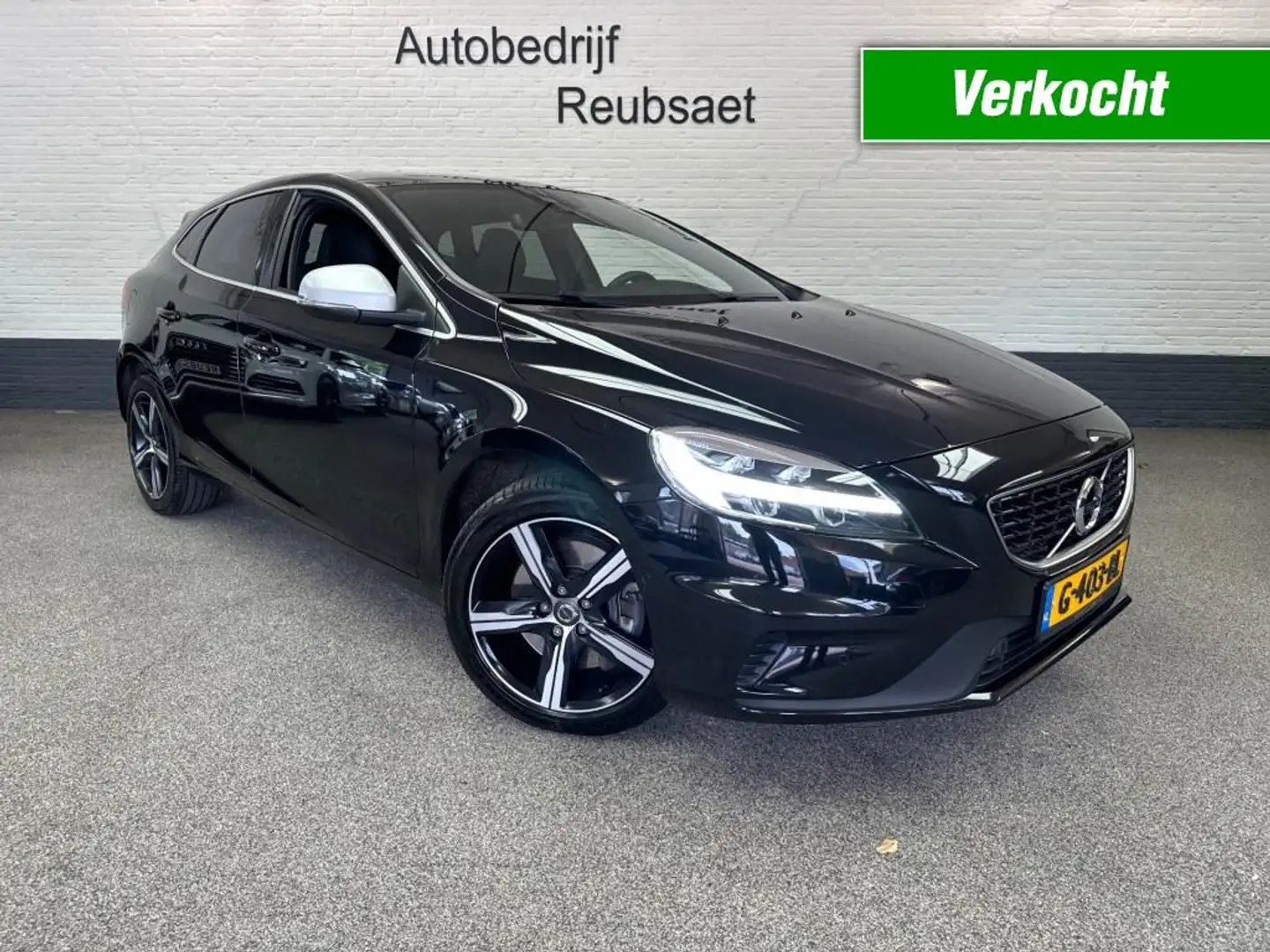 Volvo V40 1.5 T3 Polar+Sport R-Design VERKOCHT!!! Nero - 1