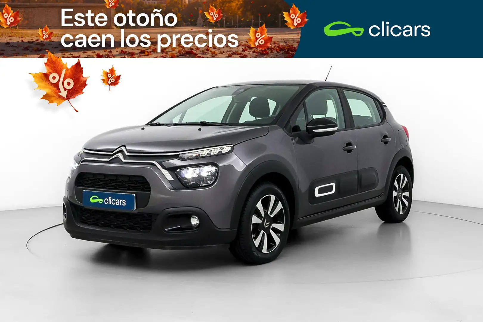 Citroen C3 1.2 PureTech S&S Feel Pack 83 Gris - 1