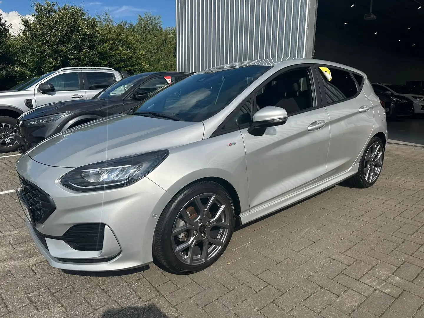 Ford Fiesta EcoBoost ST-Line 1.0i 100pk 5deurs Argent - 1