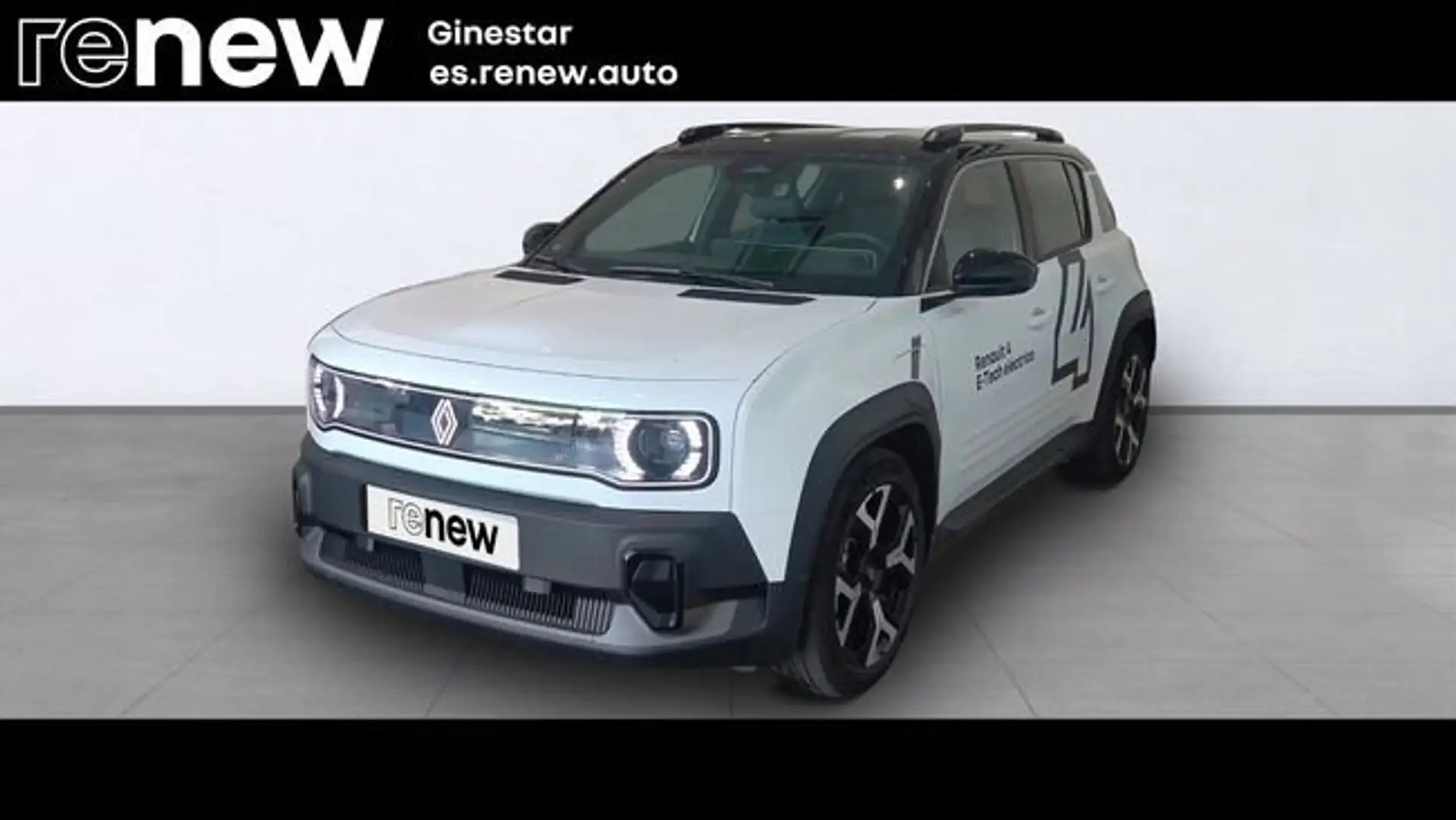 Renault R 4 e-tech techno autonomia confort 110kw Blanco - 1
