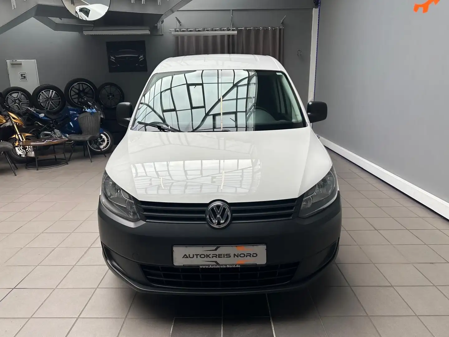 Volkswagen Caddy Kasten 1.6 TDI + HU NEU+ Weiß - 2