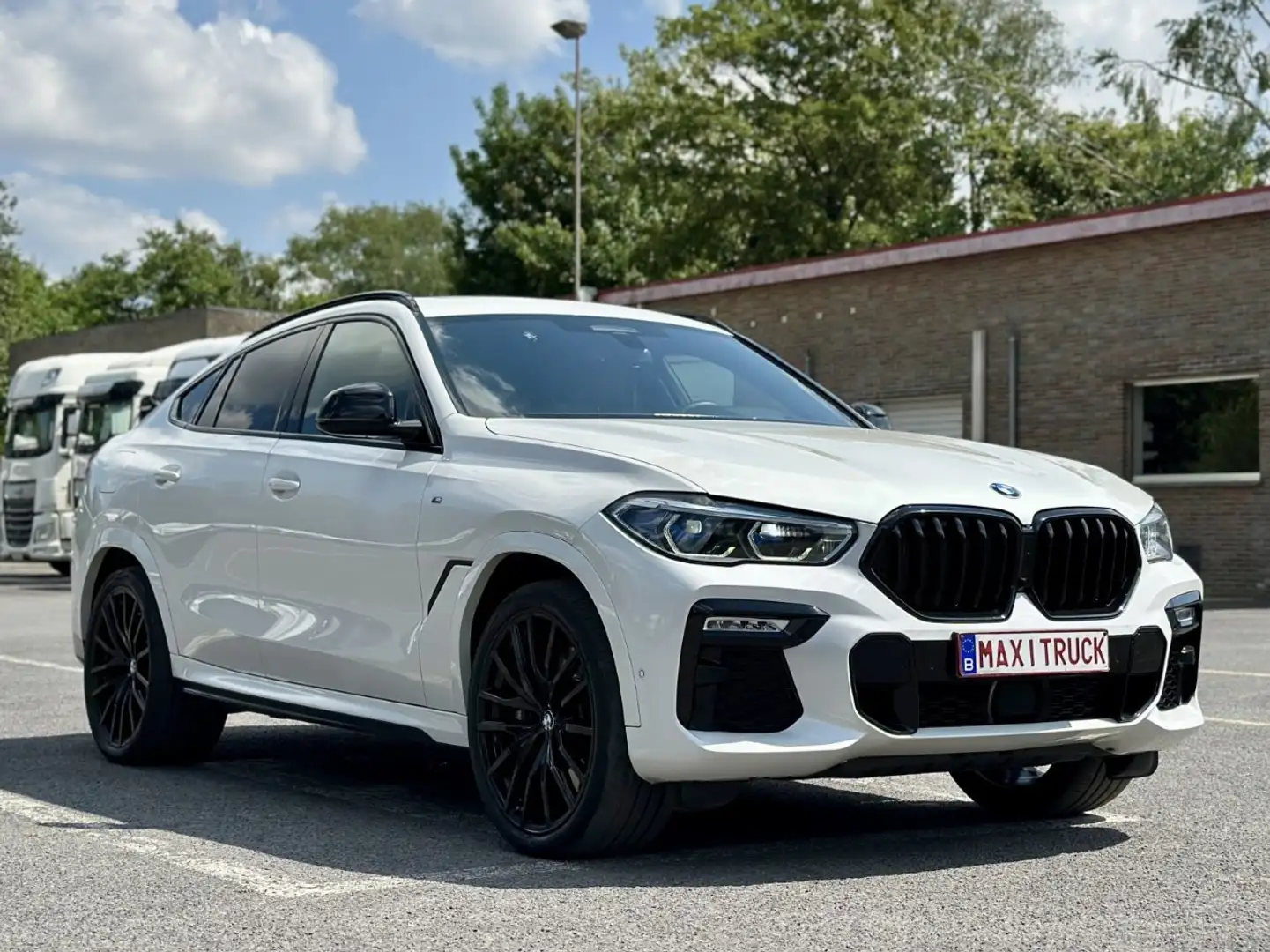 BMW X6 40d (340PK) Sport - 49.000€-Leasing 1.580€/M Wit - 2