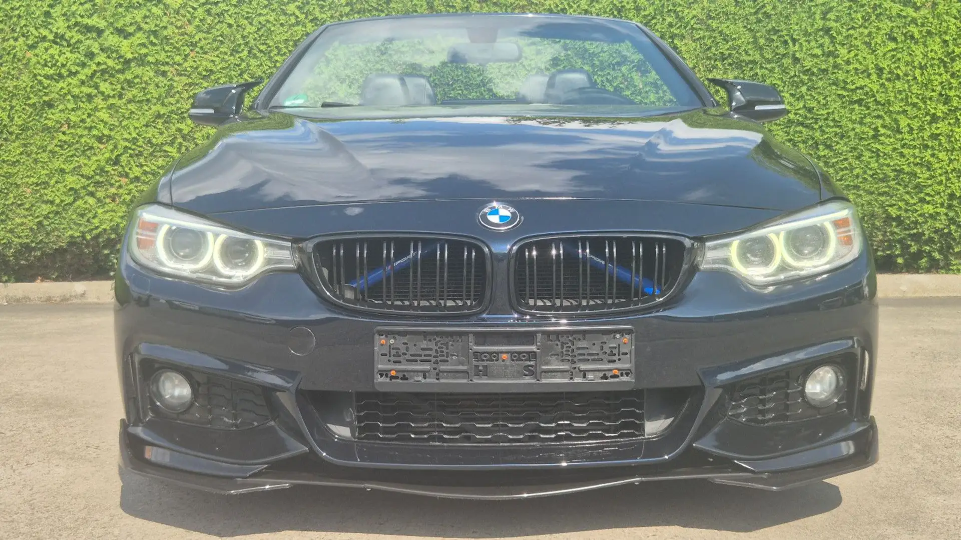 BMW 420 d Cabrio M Sport Aut/INDIVIDUAL/LEDER/XENON Schwarz - 2