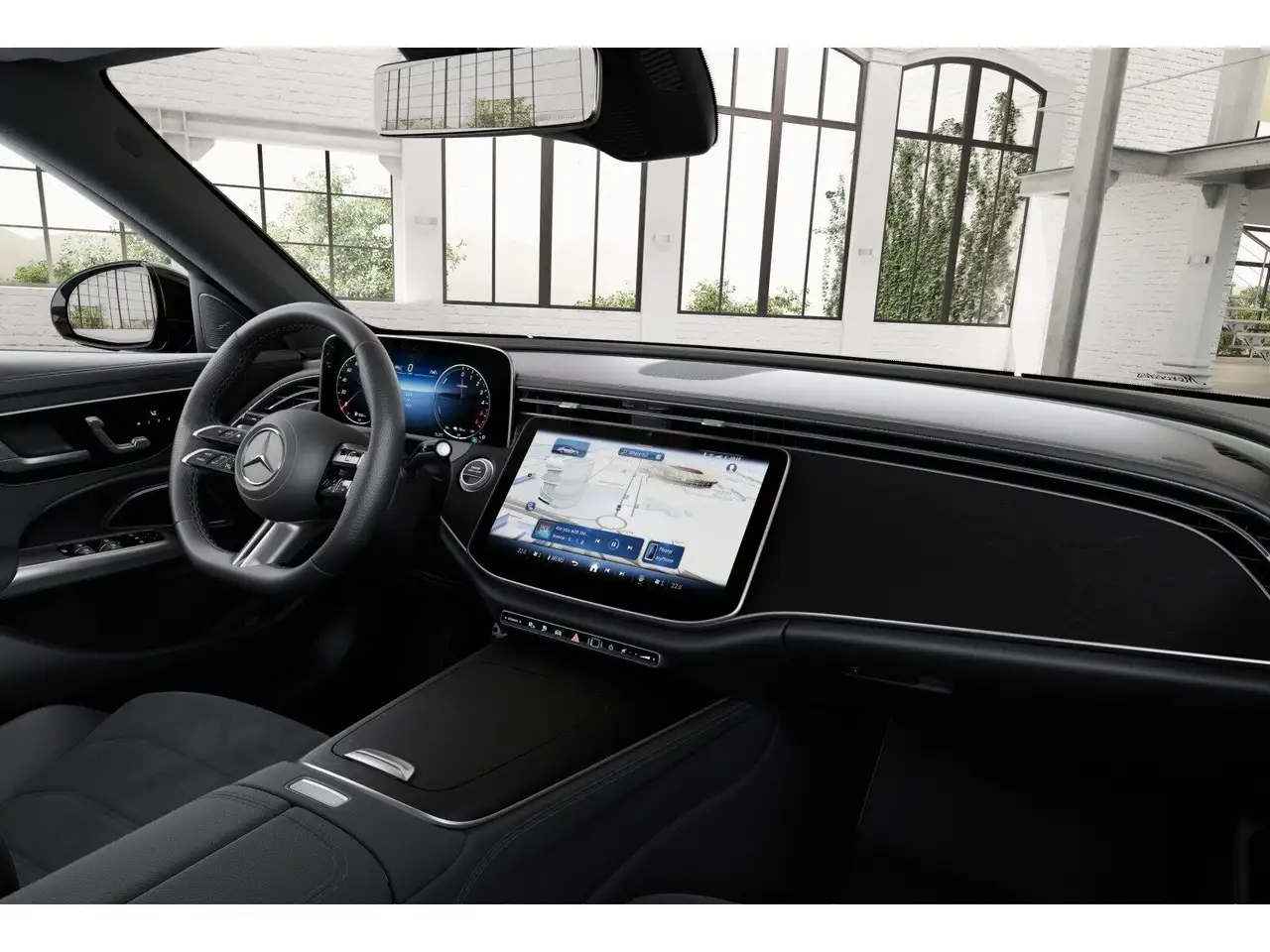 Mercedes-Benz E-Class de 4MATIC Limousine mit EQ Hybrid Technologi, миниатюра 22