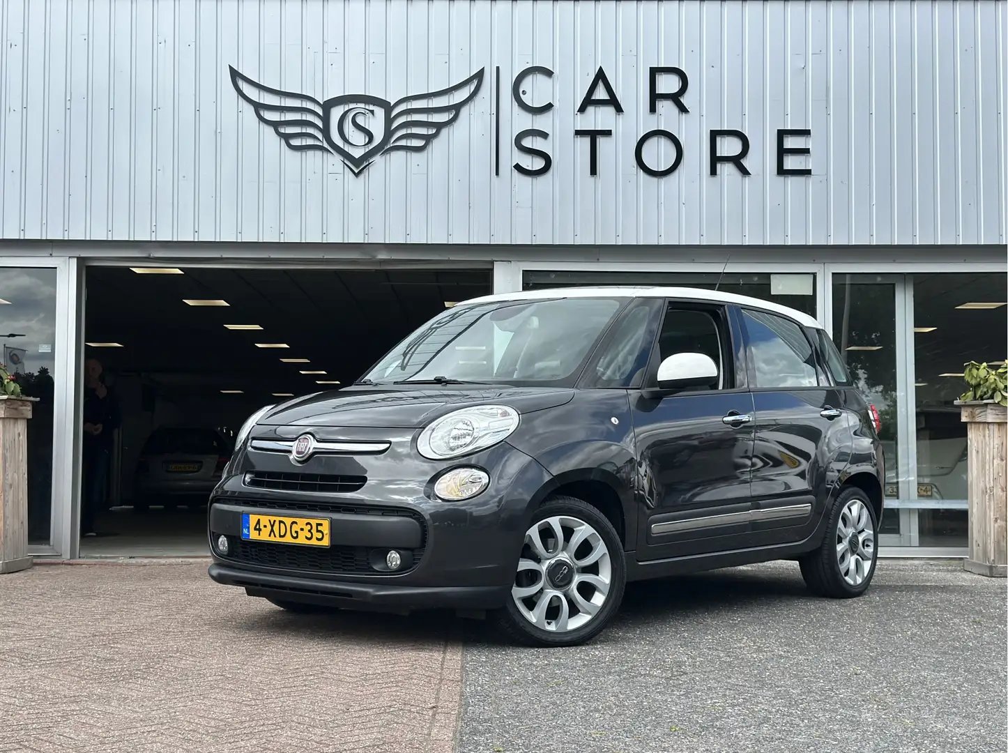 Fiat 500L 0.9 TwinAir Lounge |PANO|CLIMA|CRUISE|ELK.PAKKET| Grijs - 1