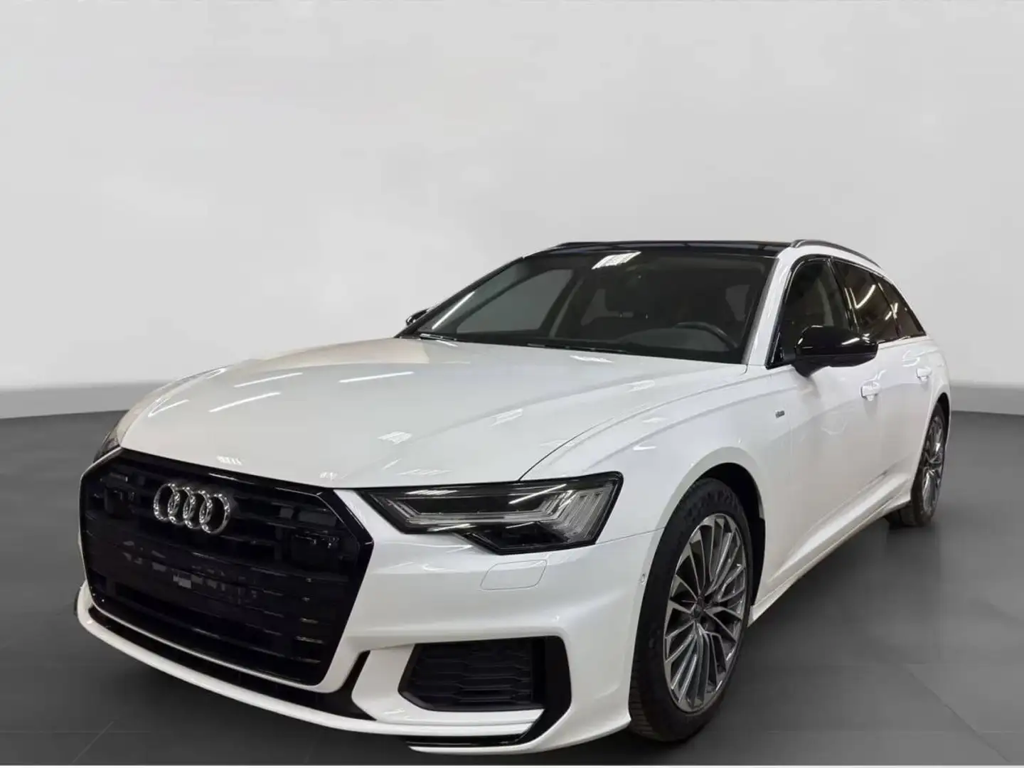 Audi A6 55 2.0 TFSIe Compétition quattro Sport S-Line Blanc - 1