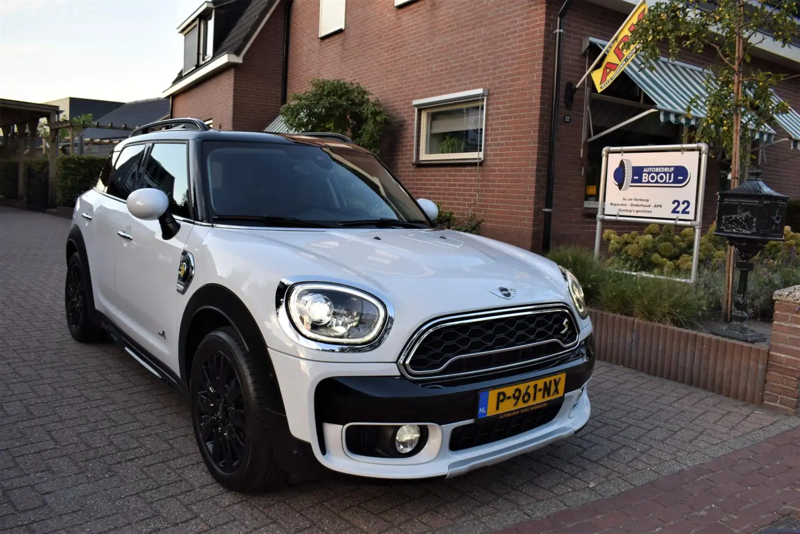 MINI Cooper S Countryman Mini 2.0 E ALL4 Chili/HYBRID/AUTOM/NAVI/CRUISE/CAM Blanco - 2
