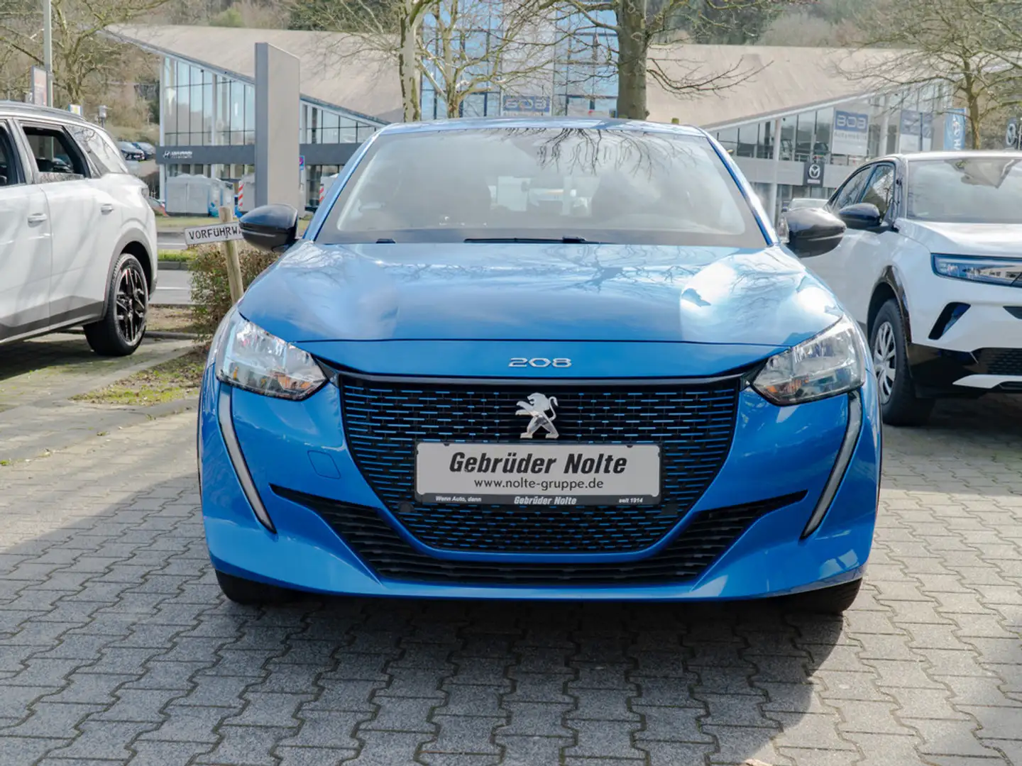 Peugeot e-208 Blau - 2