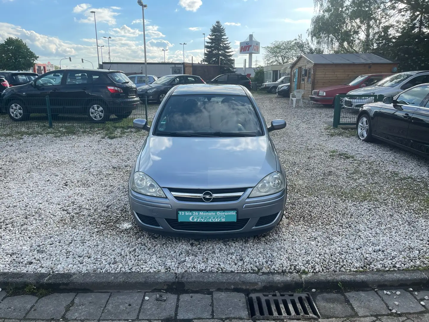 Opel Corsa Basis AUS 2 HAND TÜV-AU NEU Grau - 2