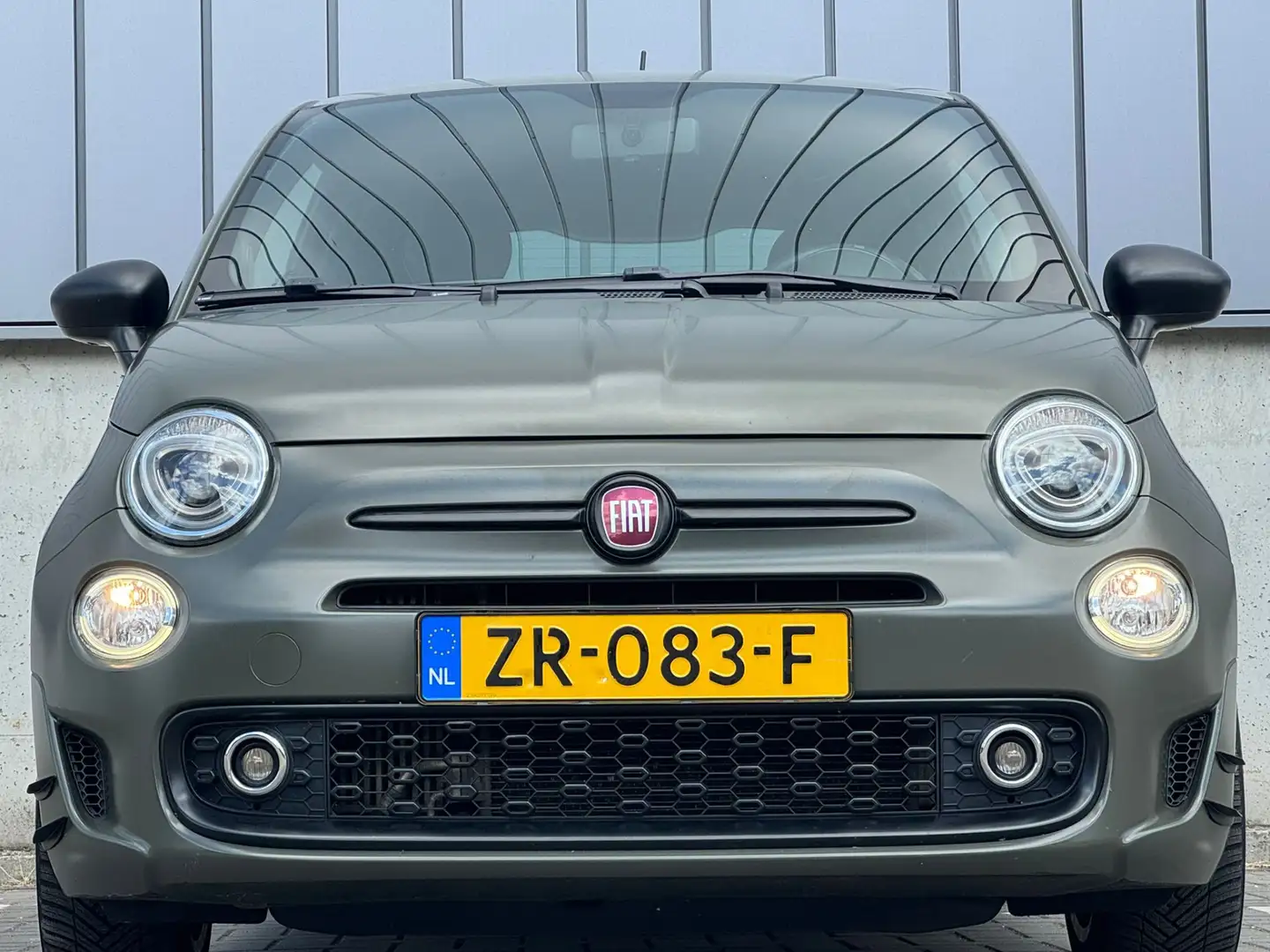 Fiat 500 0.9T 86PK Turbo Sport Apple-Carplay Leer/Alcantara Groen - 2