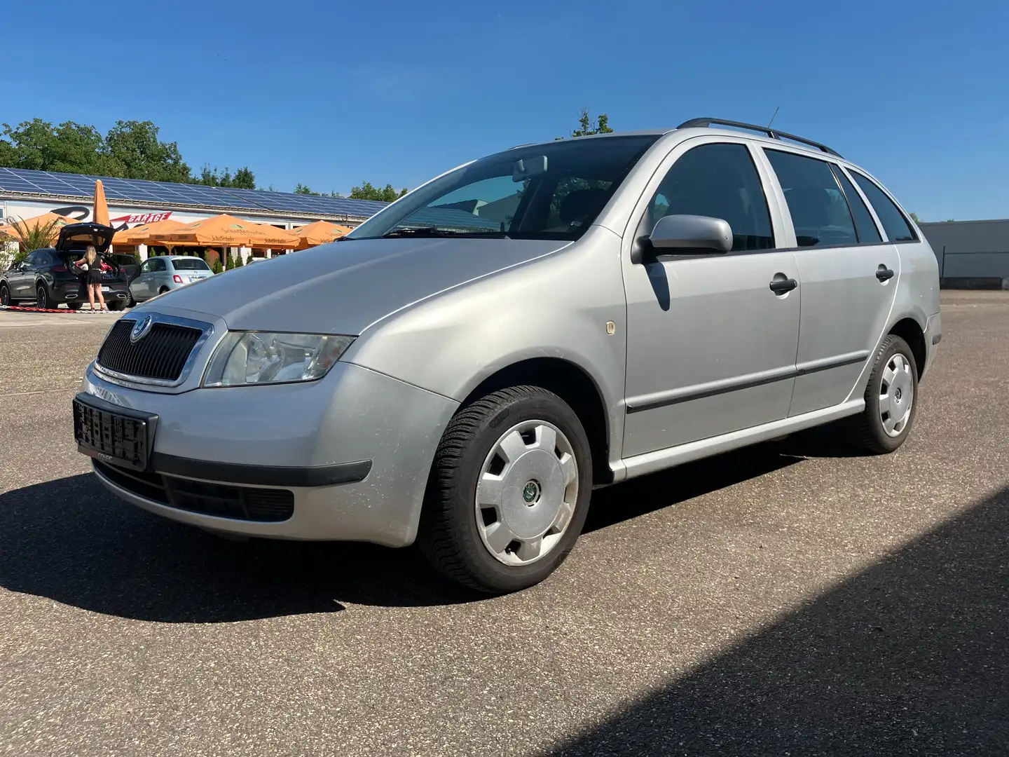Skoda Fabia 1.4 16V Combi Comfort Klima Scheckheft Bordcomput. Zilver - 2