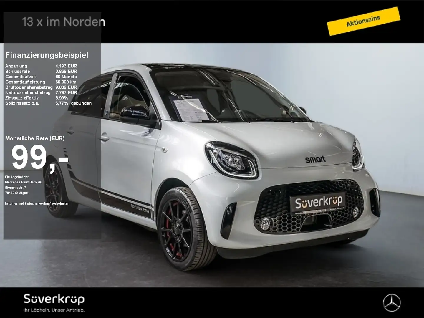 smart forFour EQ  pulse EXCLUSIVE PANO KAMERA 22KW SHZ Weiß - 1