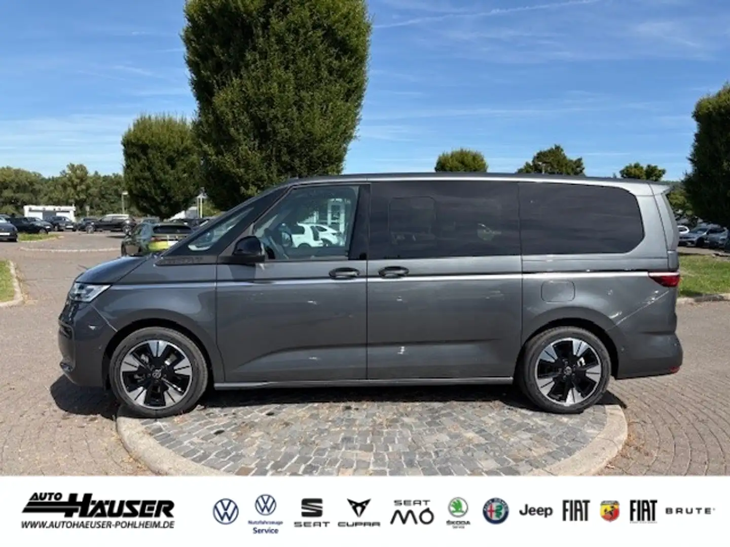 Volkswagen T7 Multivan Style LÜ 2.0 TDI DSG STANDHZG AHK PANO EL. HECKKL. Grau - 2