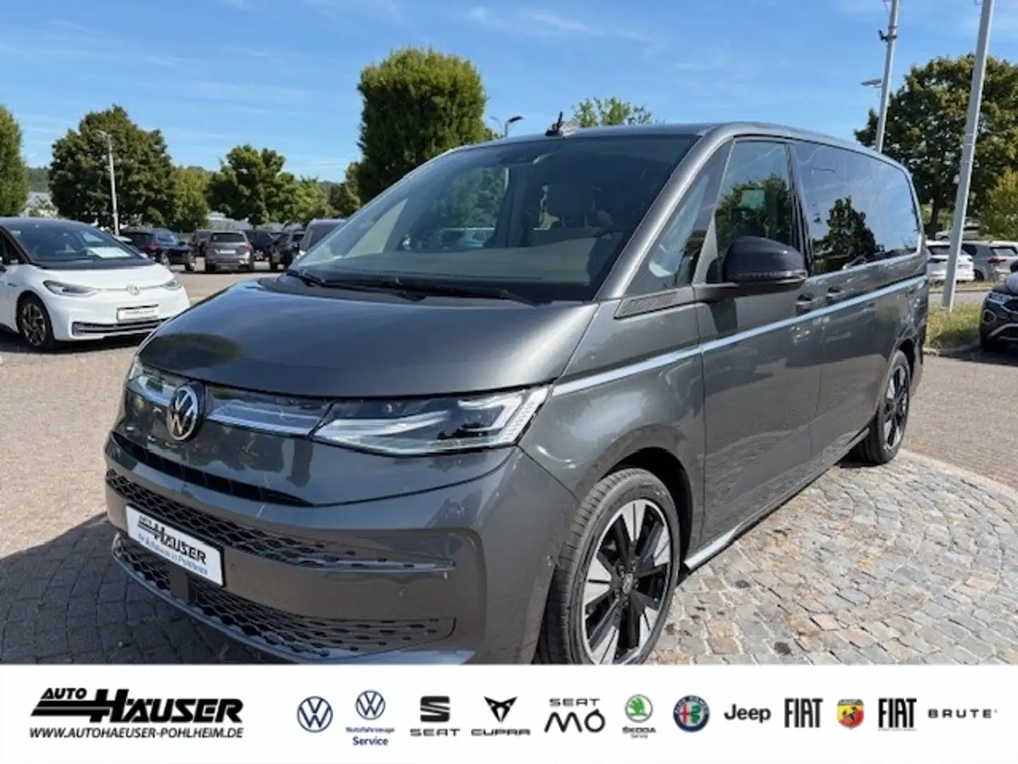 Volkswagen T7 Multivan Style LÜ 2.0 TDI DSG STANDHZG AHK PANO EL. HECKKL. Grau - 1