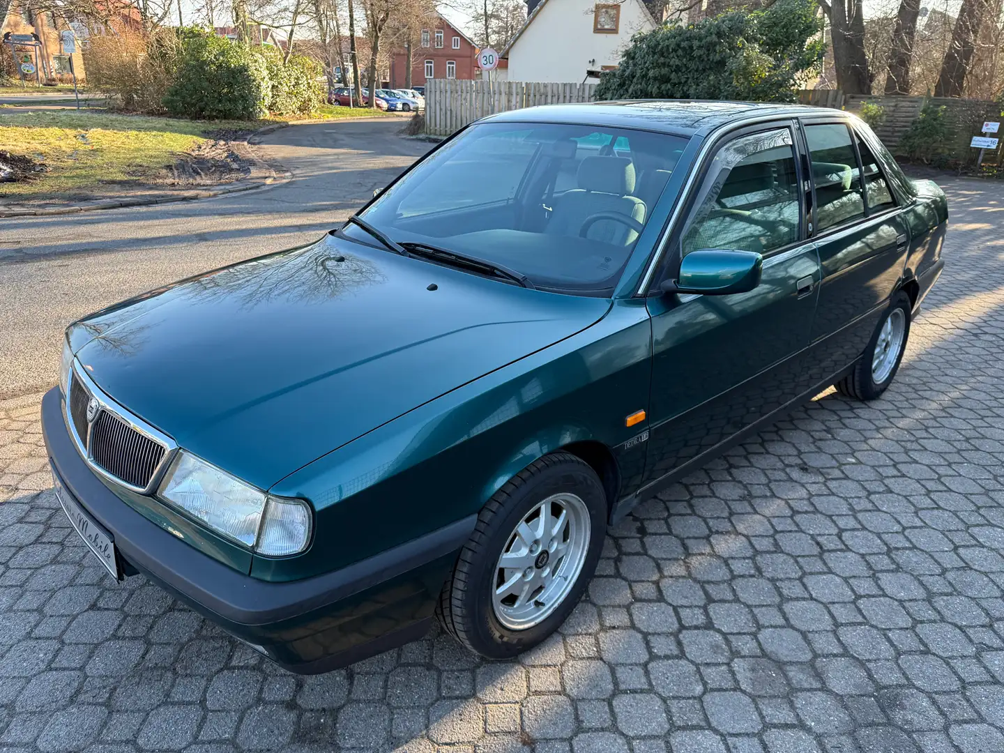 Lancia Dedra 1.6 *nur 72 TKM*HU 12/2027*2.Hand*eSD*eFH*Euro 2* Grün - 2