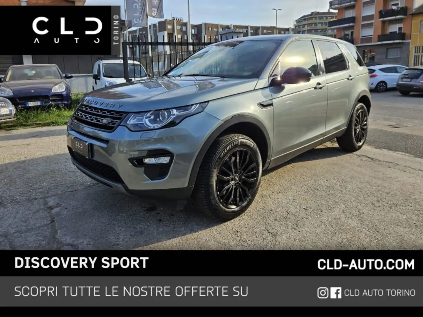 Land Rover Discovery Sport 2.0 TD4 150 CV Auto Grigio - 1