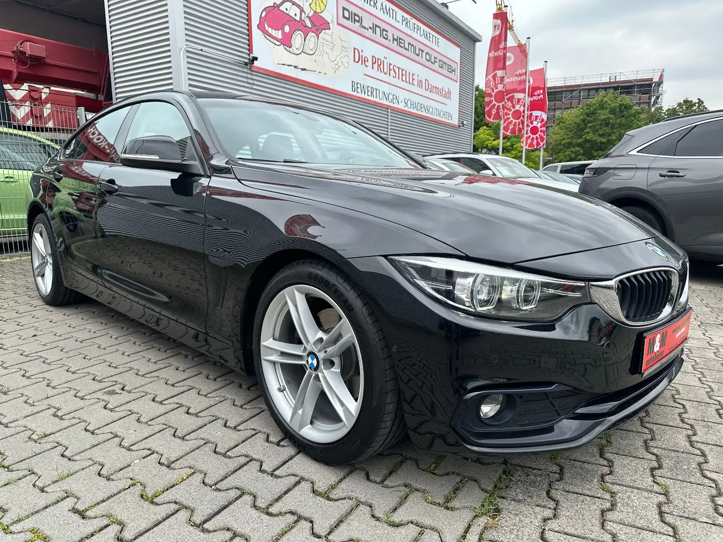 BMW 420 d Gran Coupe Sport Line Navi/LED/Kamera/Tempo Schwarz - 2