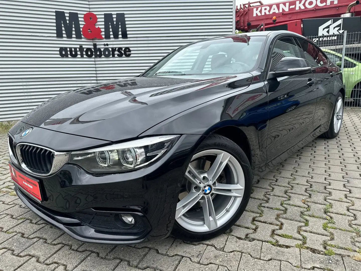 BMW 420 d Gran Coupe Sport Line Navi/LED/Kamera/Tempo Schwarz - 1