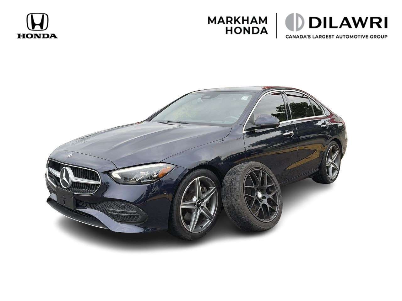 2022 Mercedes-Benz C-Class 4MATIC Sedan Premium Pkg | CarPlay | 360 Cam | Htd
